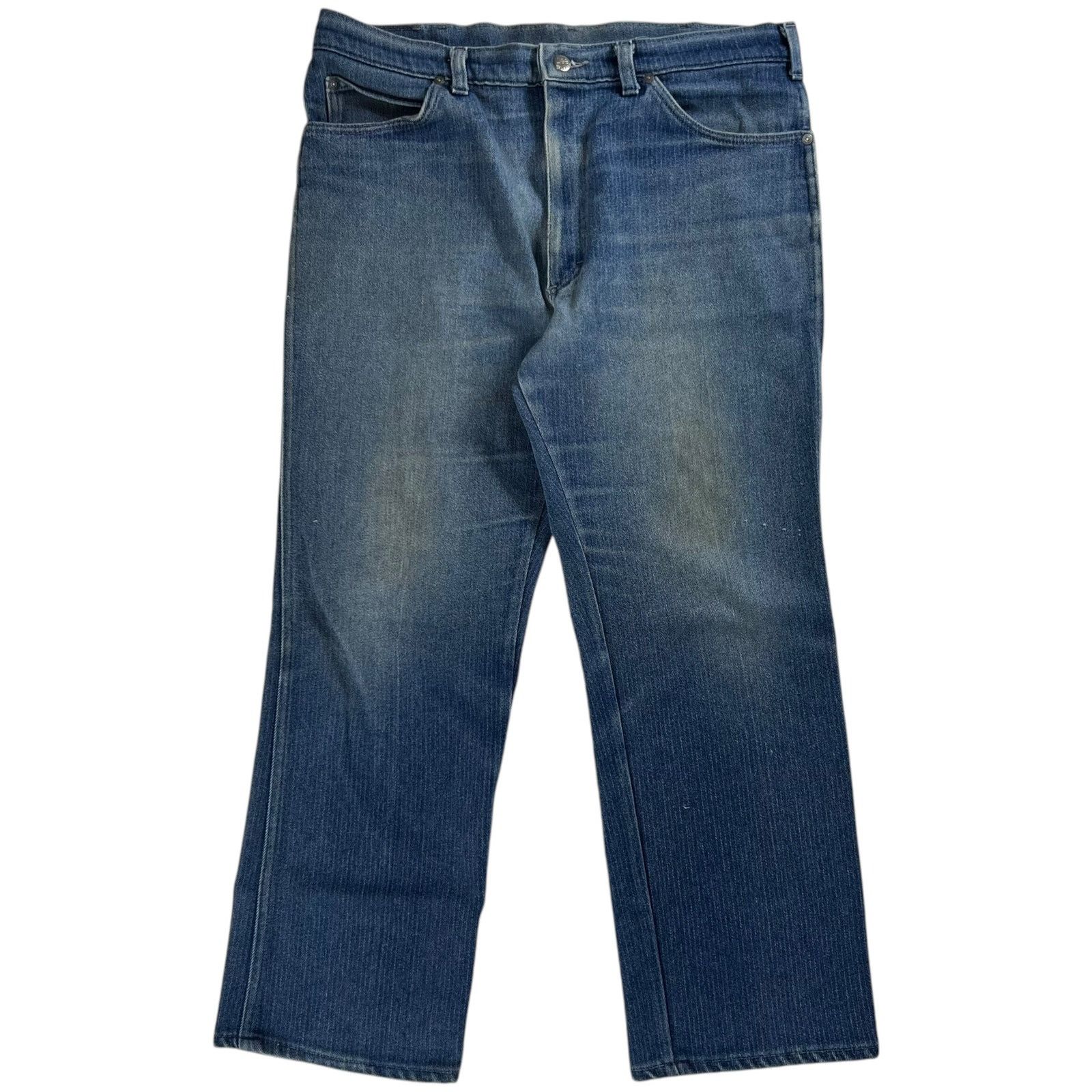 Lee × Vintage Vintage 90s Lee piped faded jeans (35x27) Size US 35 - 6 Thumbnail