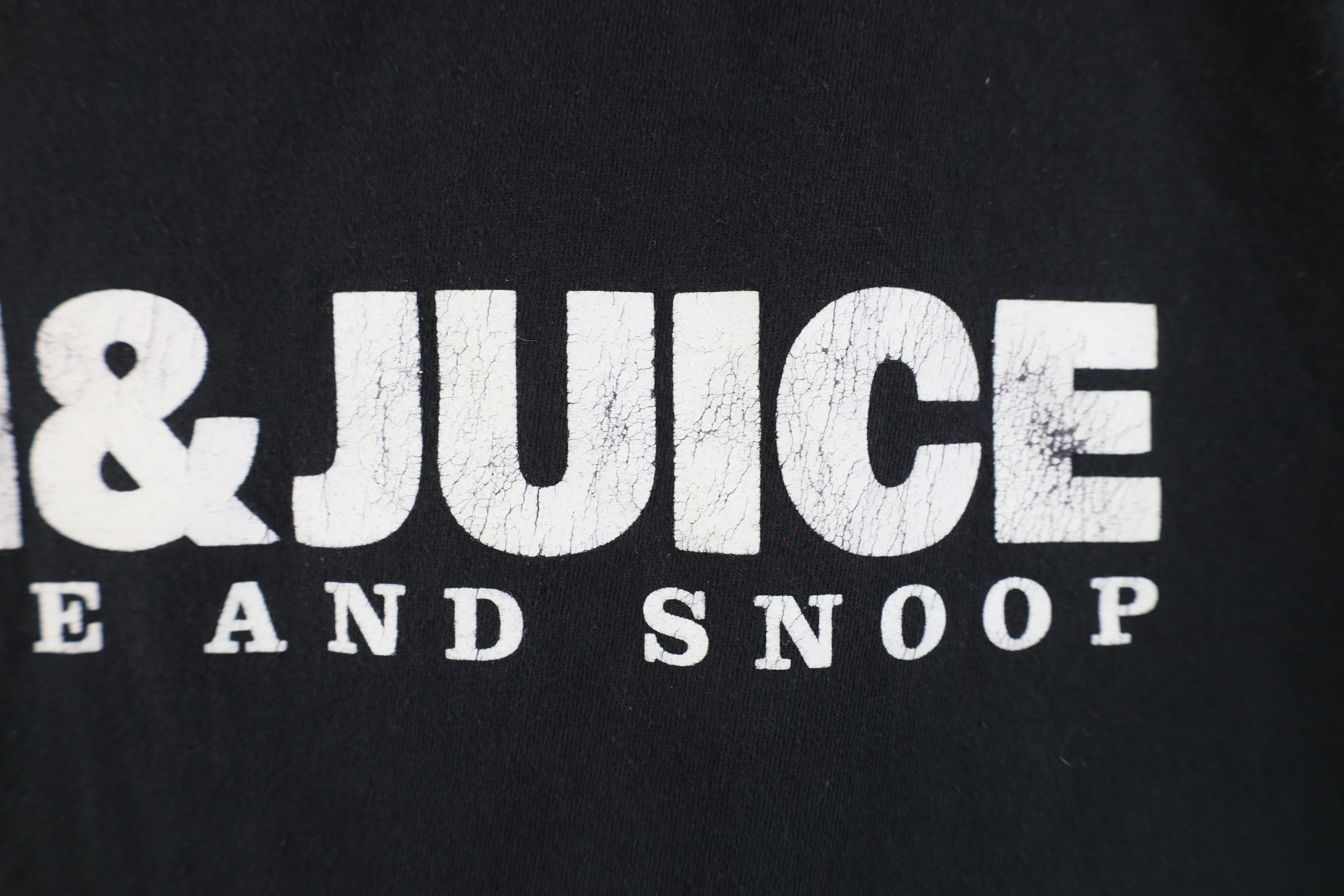 Vintage Vintage Snoop Dogg Dr Dre Gin & Juice Rap Tee T-Shirt Black Size US L / EU 52-54 / 3 - 6 Thumbnail