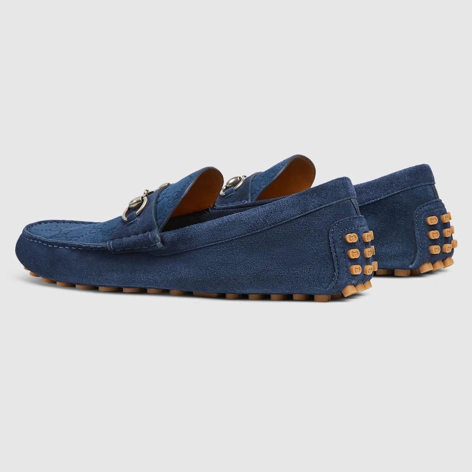 Gucci Gucci Horsebit GG Suede Drivers Size US 6 / EU 39 - 5 Thumbnail