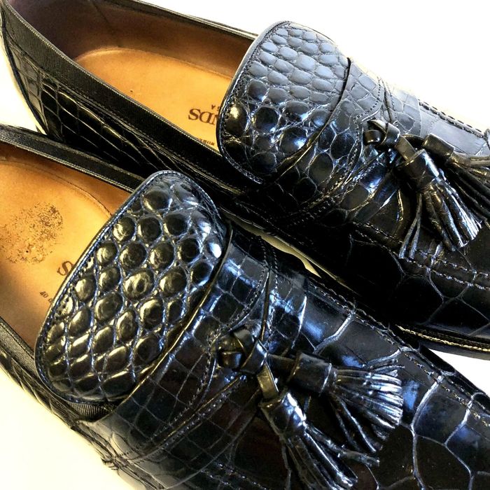 allen edmonds alligator shoes