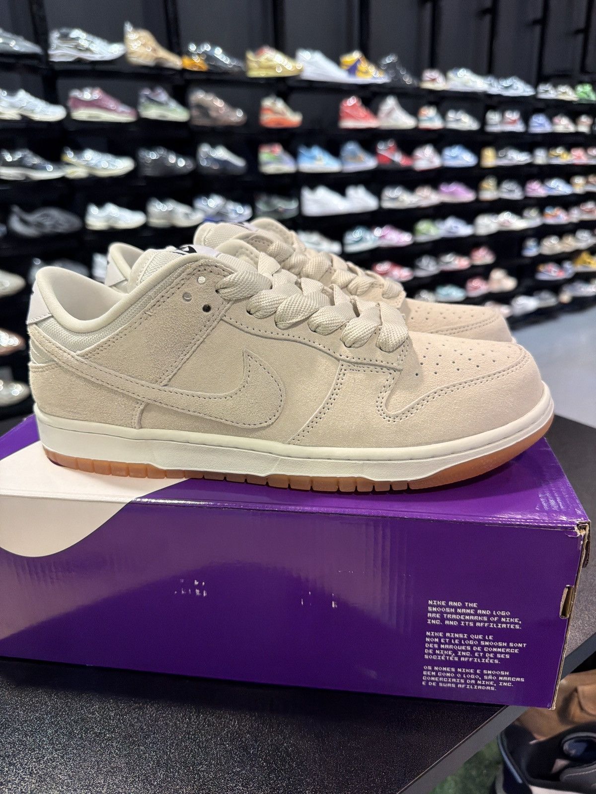 Nike Dunk Low Sb Pale Ivory Size-10 Brand New Quick Shipping Size US 10 / EU 43 - 3 Thumbnail