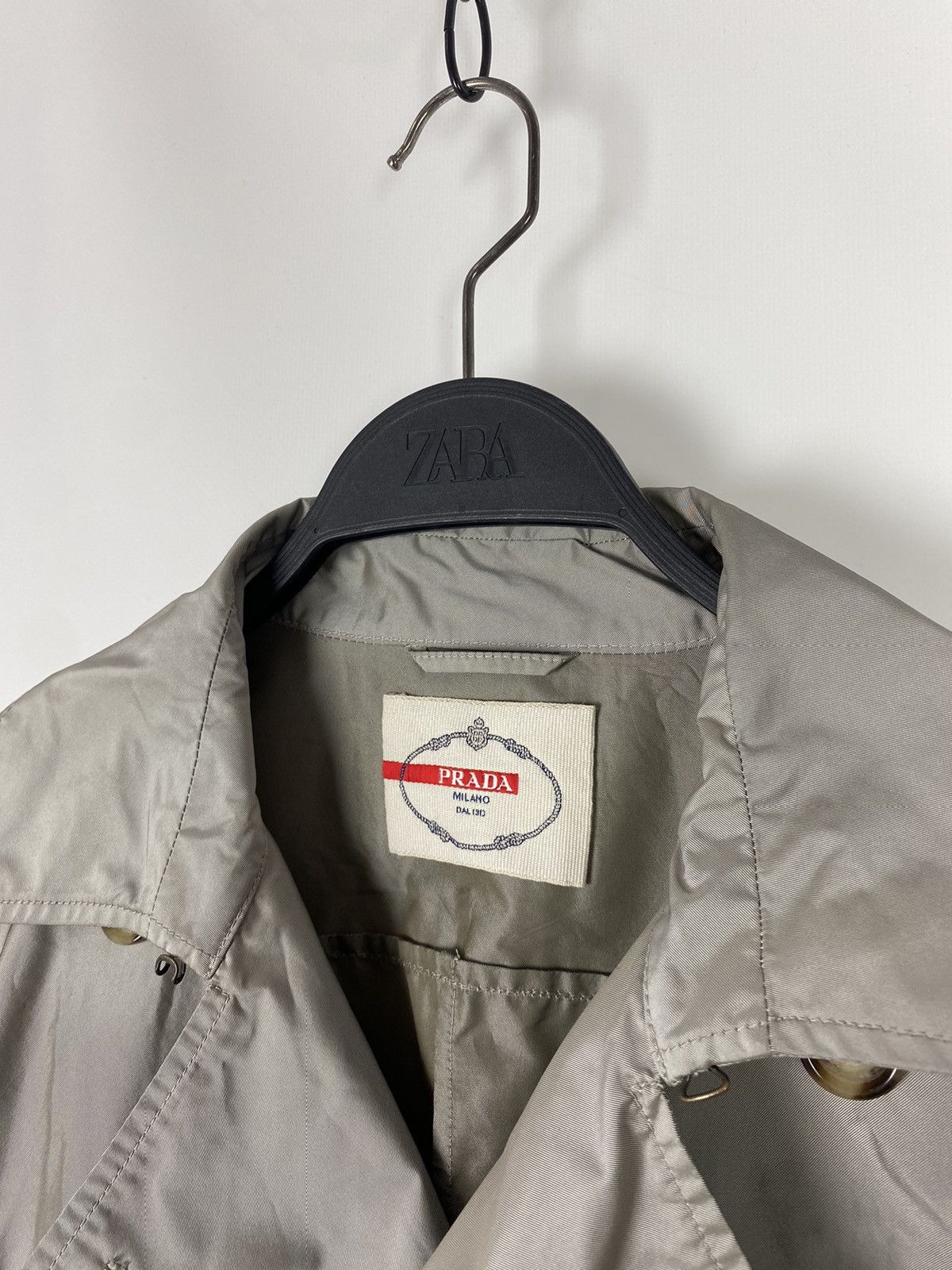 Prada F/W 2010 Prada Milano Double Breasted Lightweight Short Coat Size S / US 4 / IT 40 - 6 Thumbnail