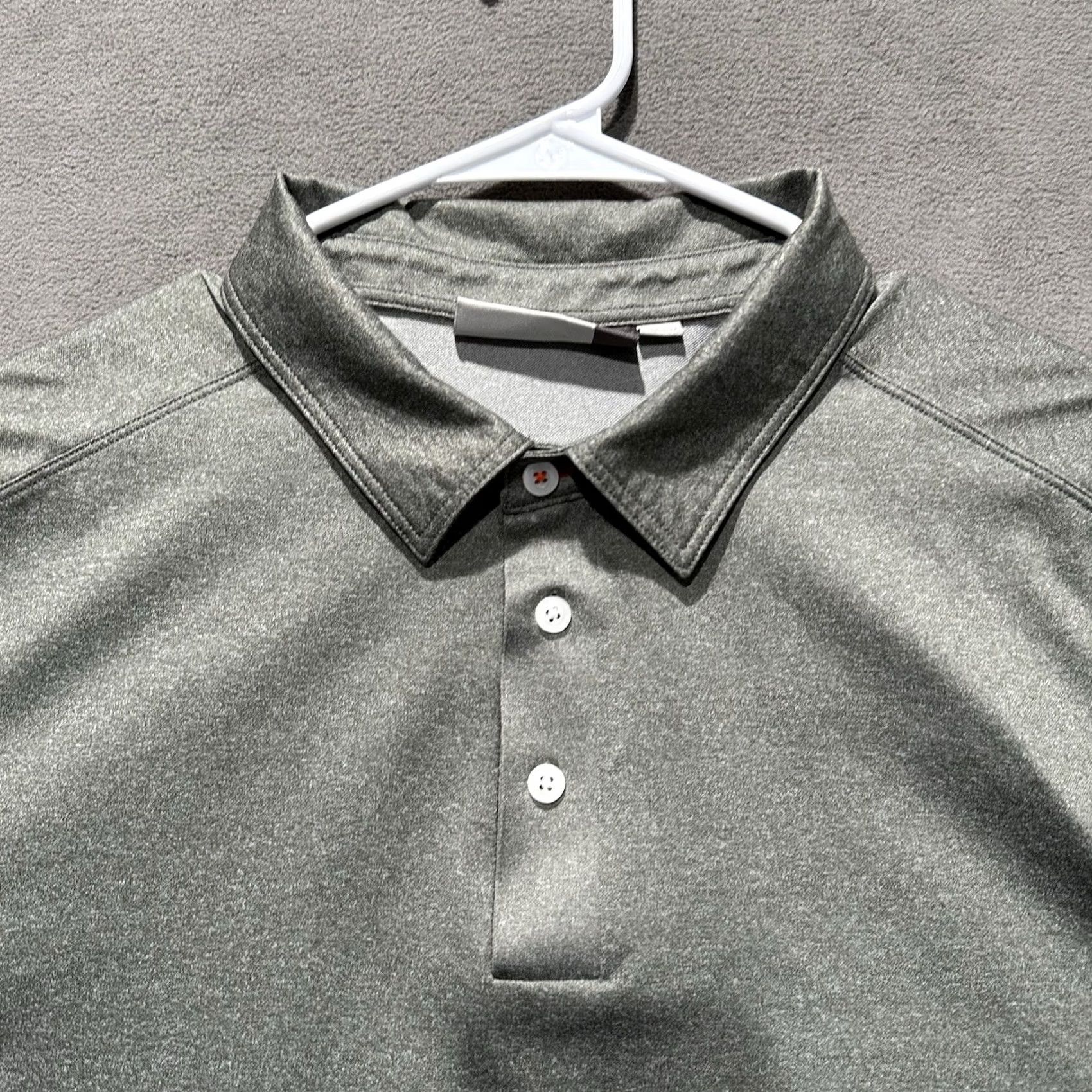 KJUS KJUS Polo Shirt Mens XL Gray Golf Logo UPF 30 Primeflex MG60-B08 EUC Size US XL / EU 56 / 4 - 5 Thumbnail