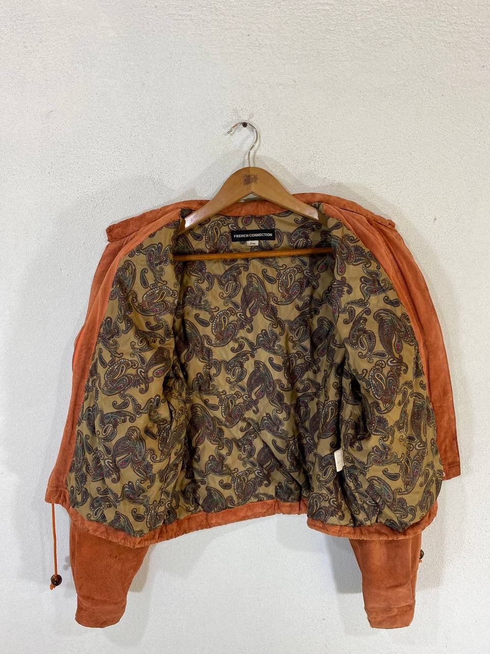 FCUK french connection soft leather jacket nice design Size US L / EU 52-54 / 3 - 6 Thumbnail
