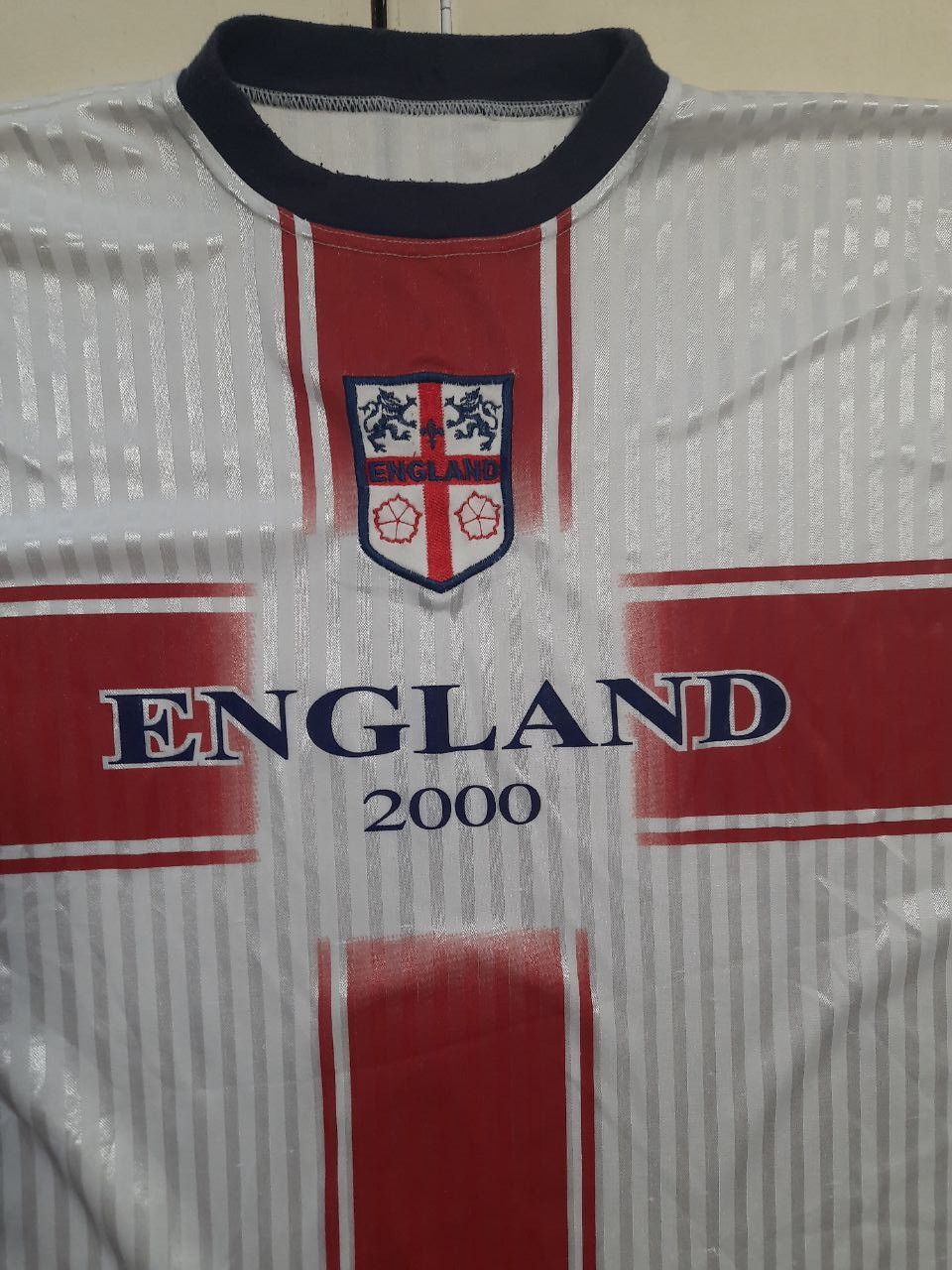 Vintage England Fans Jersey Euro 2000 Size US L / EU 52-54 / 3 - 5 Thumbnail
