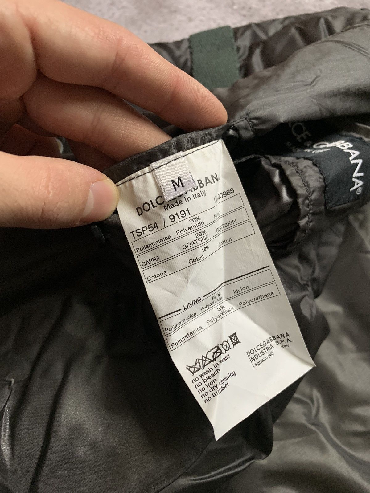Dolce & Gabbana Dolce & Gabbana Goat Leather Bondage Parachute Blouson Size US M / EU 48-50 / 2 - 12 Thumbnail