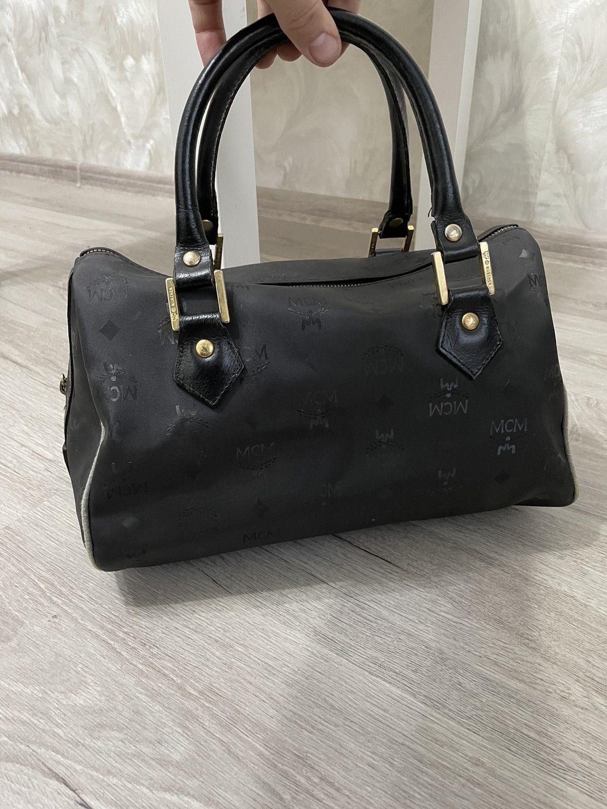 Vintage Vintage Mcm Monogram Bag Luxury Size ONE SIZE - 5 Thumbnail