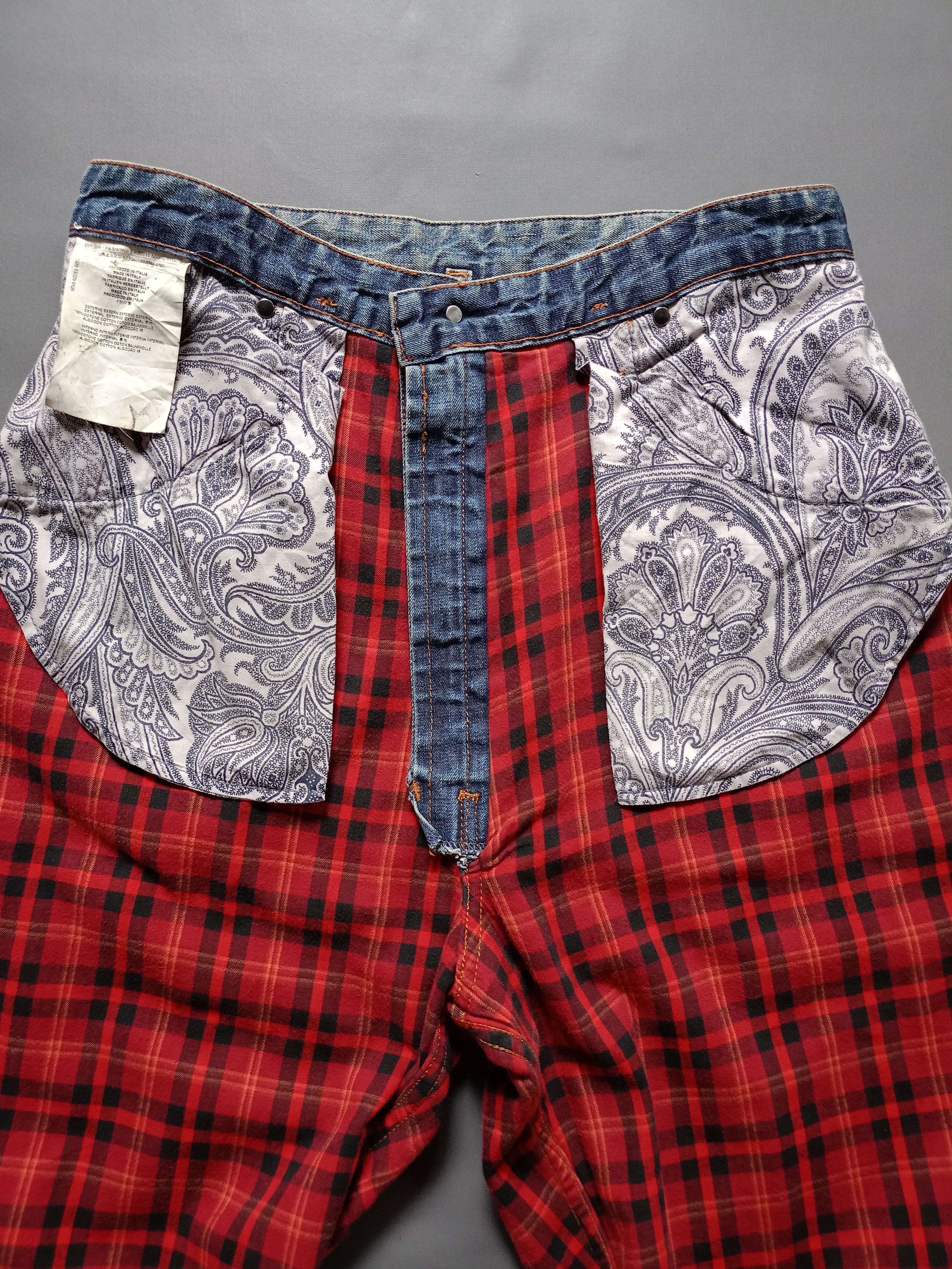 Etro Etro Distressed Baggy Denim Pants Size 28" / US 6 / IT 42 - 10 Thumbnail