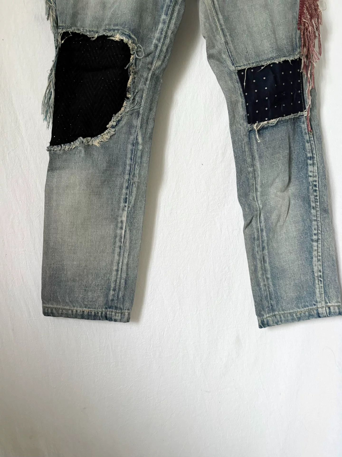 Undercover Undercover 03AW Fringe Mud Jeans Size US 30 / EU 46 - 5 Thumbnail