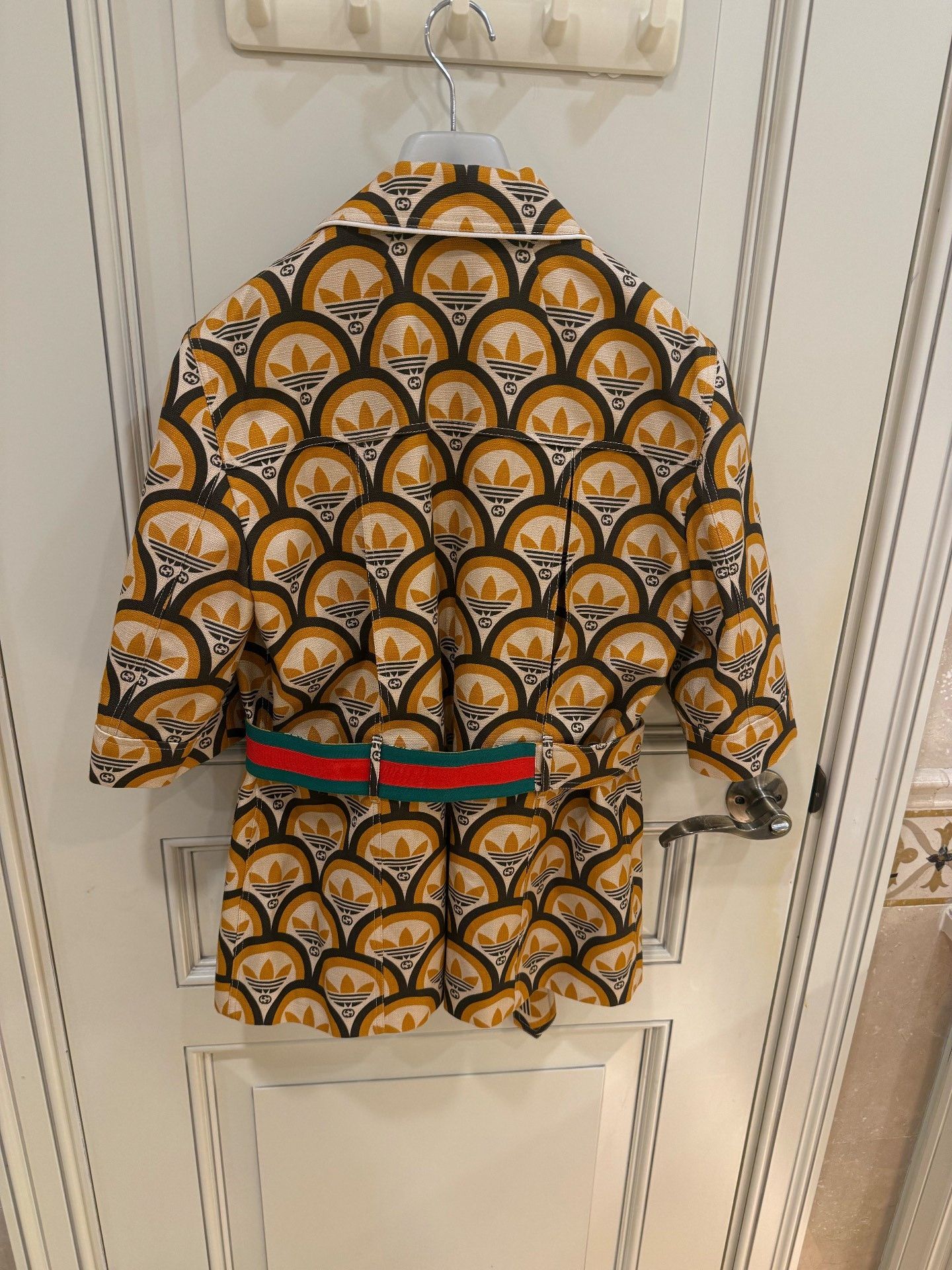 Gucci Gucci x Adidas Canvas Print Jacket Size US M / EU 48-50 / 2 - 3 Thumbnail