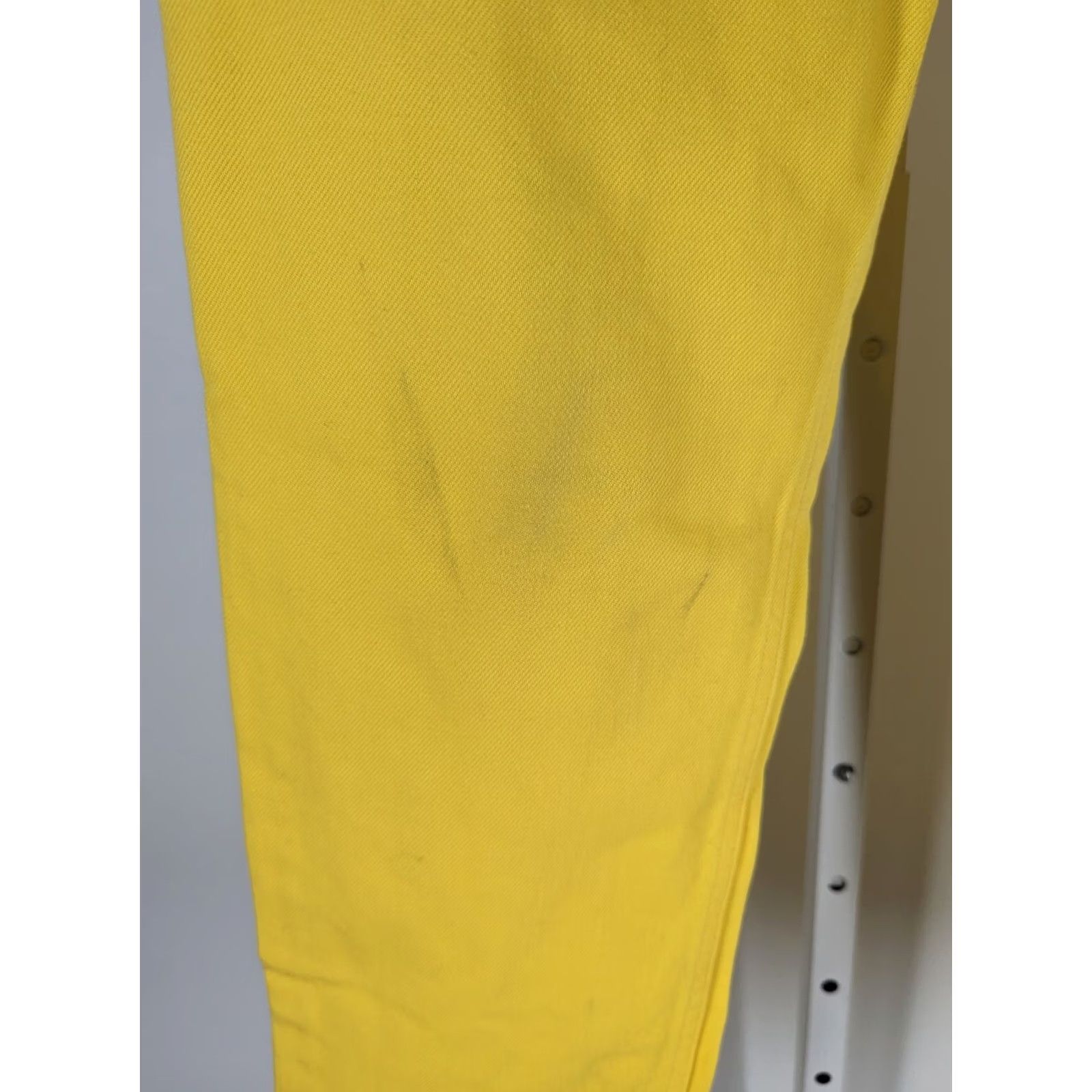 Celine CELINE Jeans Denim 5 Pocket Button Fly Yellow 38 30x27 Womens Regular Tangled Tee? Size 26" / US 2 / IT 38 - 6 Thumbnail