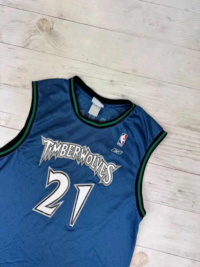 Reebok Reebok Minnesota Timberwolves Kevin Garnett NBA Jersey Size US M / EU 48-50 / 2 - 3 Thumbnail