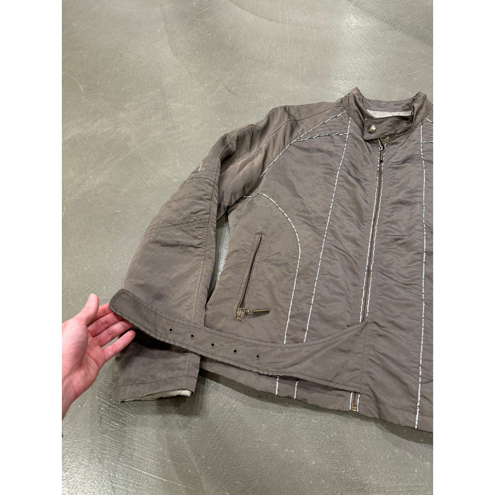 Roberto Cavalli 2007 Cavalli paneled bomber jacket Size US XL / EU 56 / 4 - 6 Thumbnail