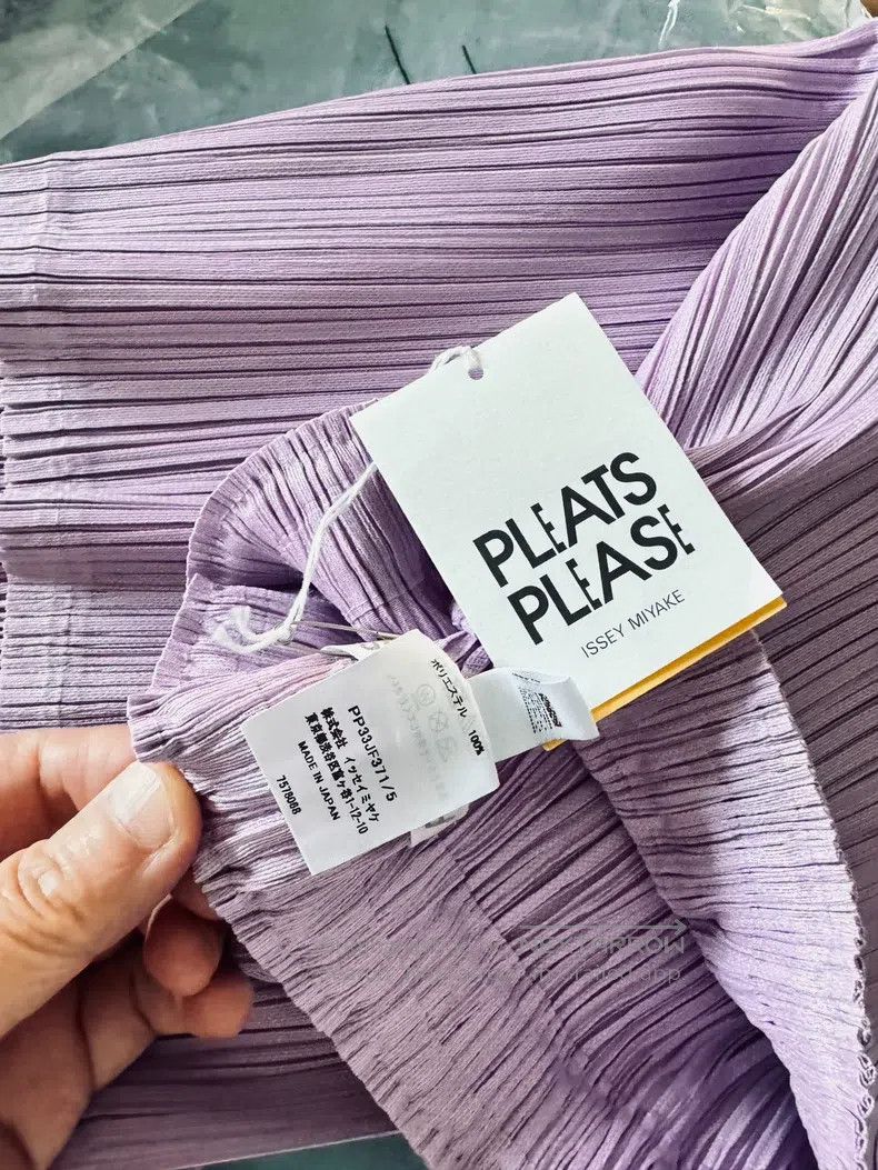 Issey Miyake Issey Miyake size:5 Pink-purple shorts Size 31" - 3 Thumbnail