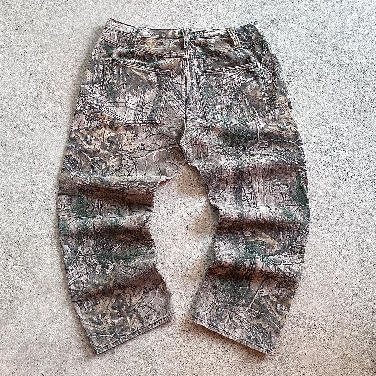 Carhartt × Realtree (38x30) Crazy Vintage Y2K Realtree Camo Carhartt Style Baggy Size US 38 / EU 54 - 4 Thumbnail