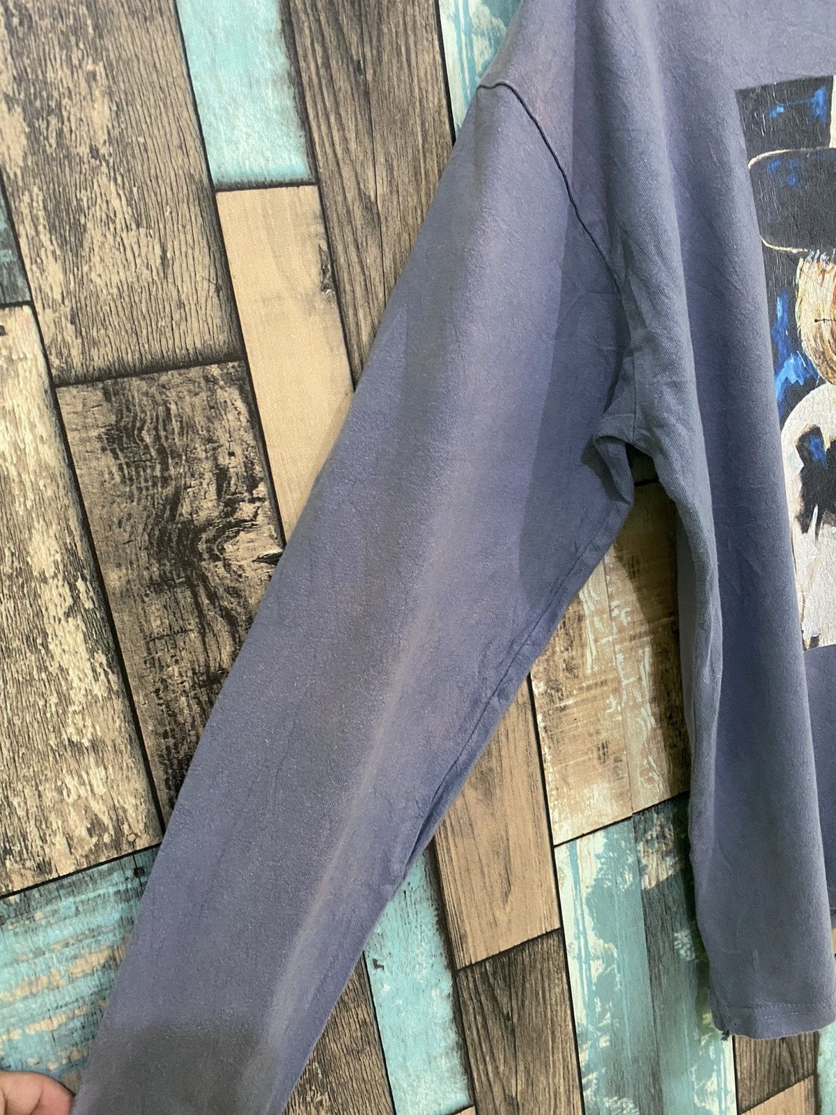 Fuck Art, Make Tees Actor Johnny Depp by Sidney Maurer Longsleeve Photo Tee Size US L / EU 52-54 / 3 - 3 Thumbnail
