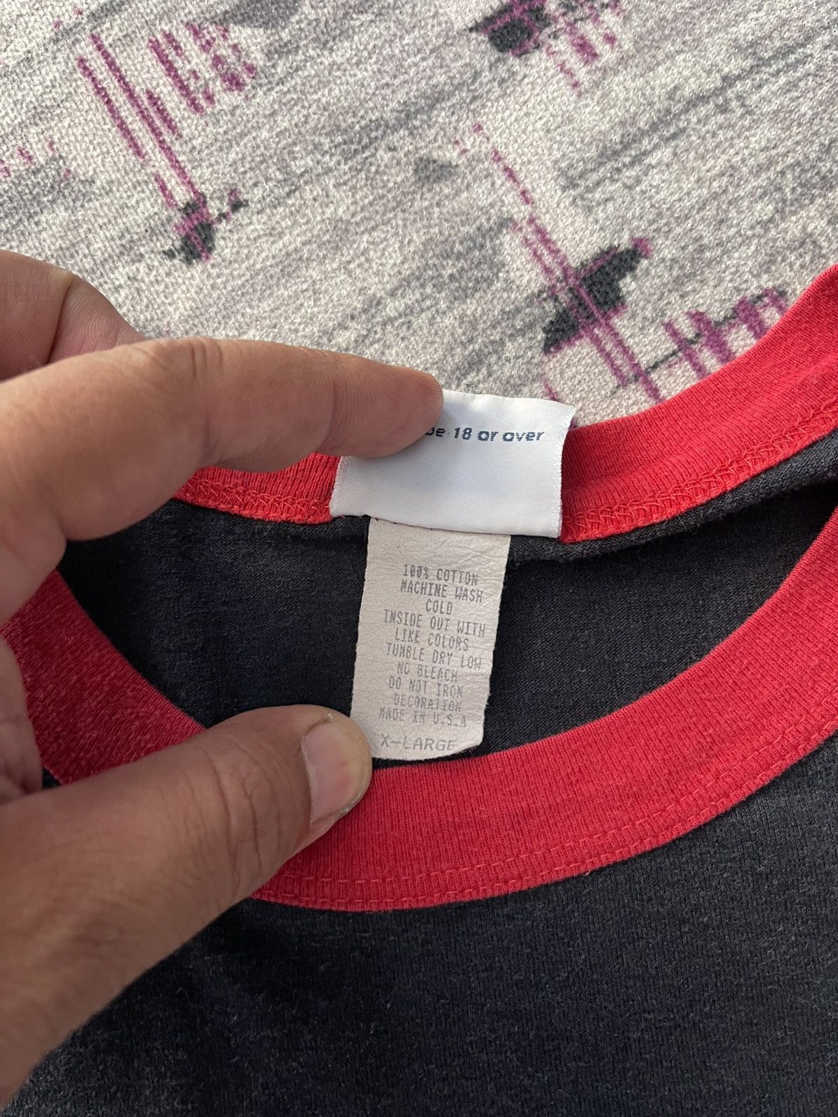 Vintage VINTAGE 90S PORNSTAR BRAND PORN THRASHED OG LOGO VERY RARE Size US XL / EU 56 / 4 - 6 Thumbnail