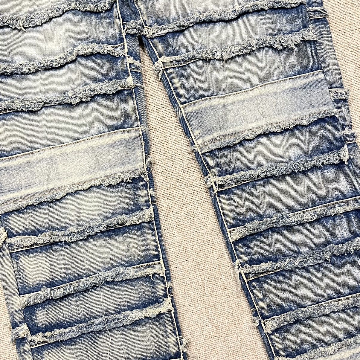 Hysteric Glamour Horizontal Distressed HG Inspired Jeans Size US 38 / EU 54 - 3 Thumbnail