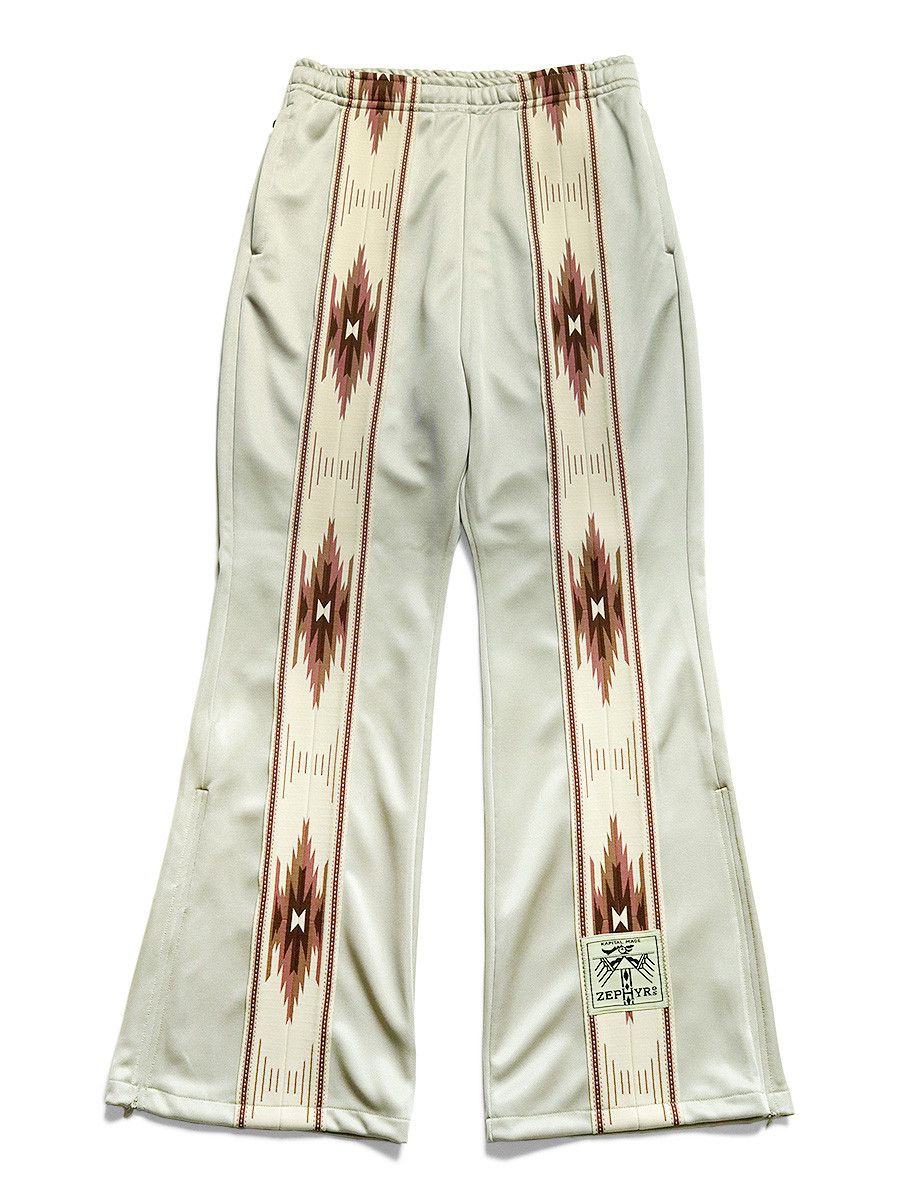 image of Kapital Smooth Jersey Kochi & Zephyr Truck Pants Size 2 in Beige, Men's