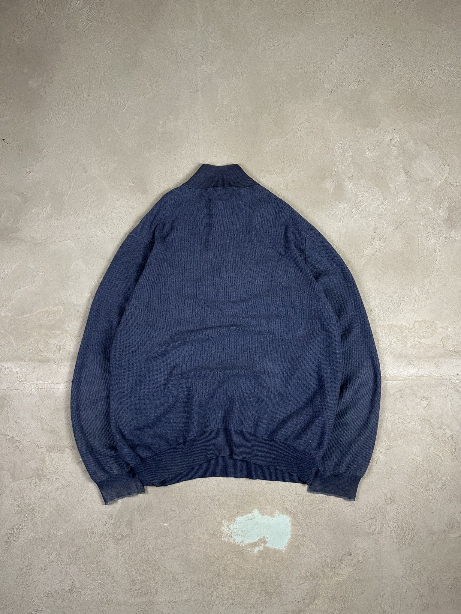 Designer × Polo Ralph Lauren Polo Ralph Lauren Logo Boxy Quaterzip Sweatshirt Size US XXL / EU 58 / 5 - 10 Thumbnail