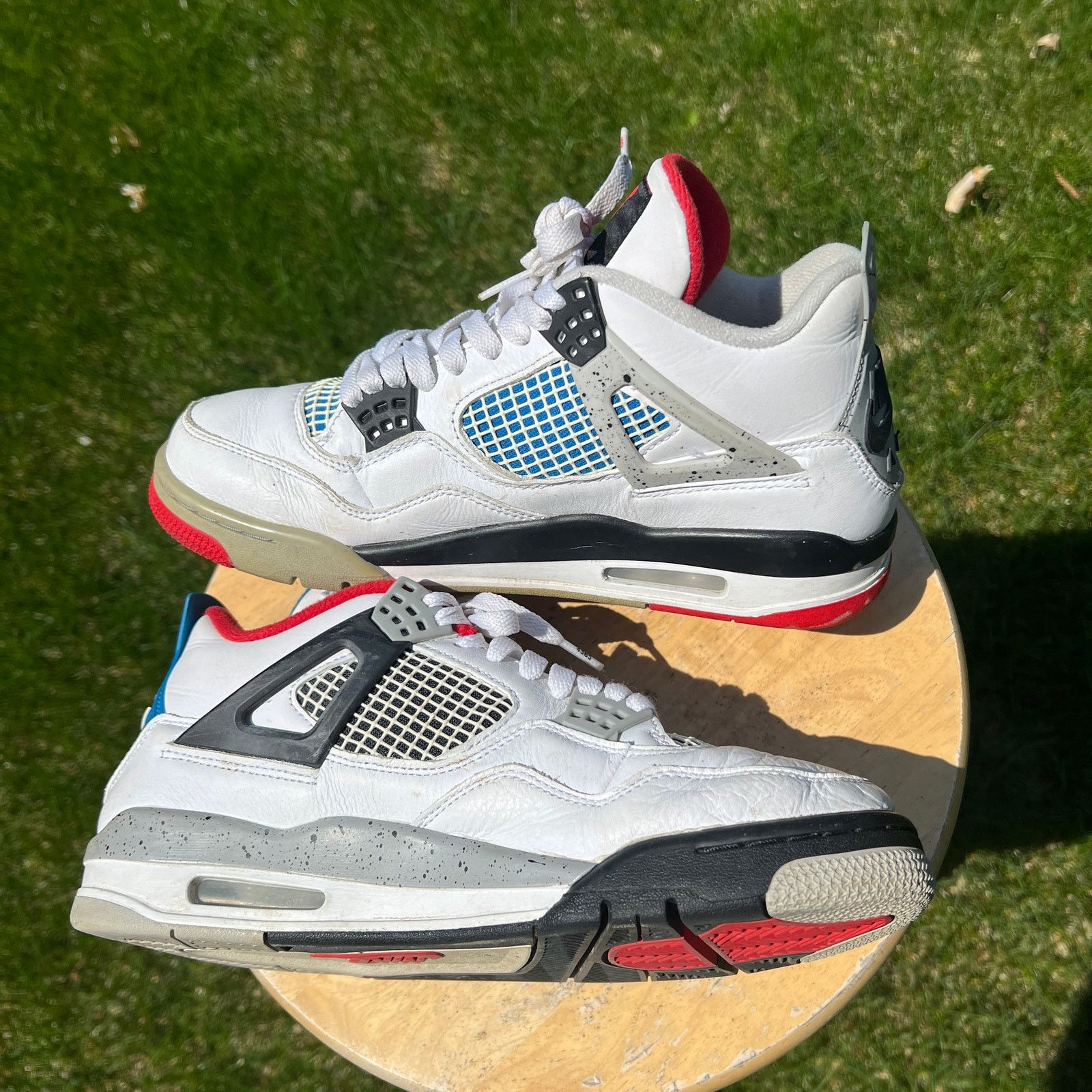 Jordan Brand × Nike Nike Air Jordan 4 Retro SE What The 4 Men's Shoes - Size 8.5 Size US 8.5 / EU 41-42 - 3 Thumbnail