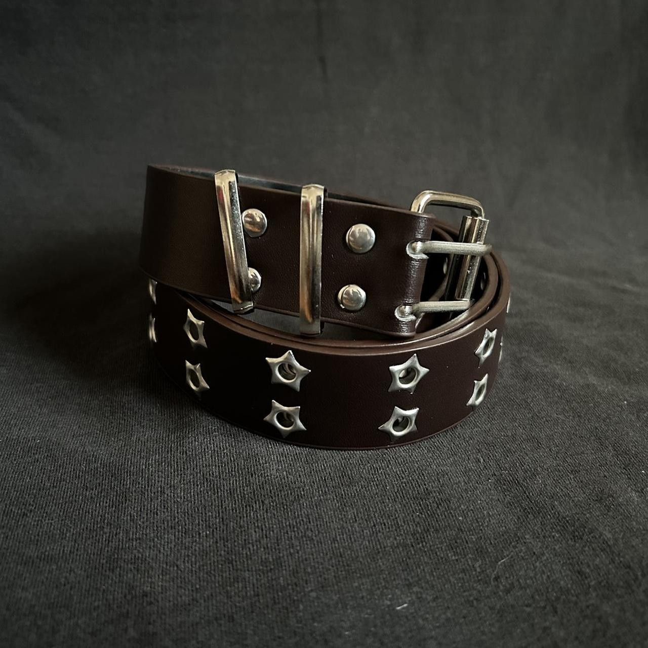 Japanese Brand × Vintage Y2K 2000s Style Star-studded Classic Skater Belt Size ONE SIZE - 2 Thumbnail