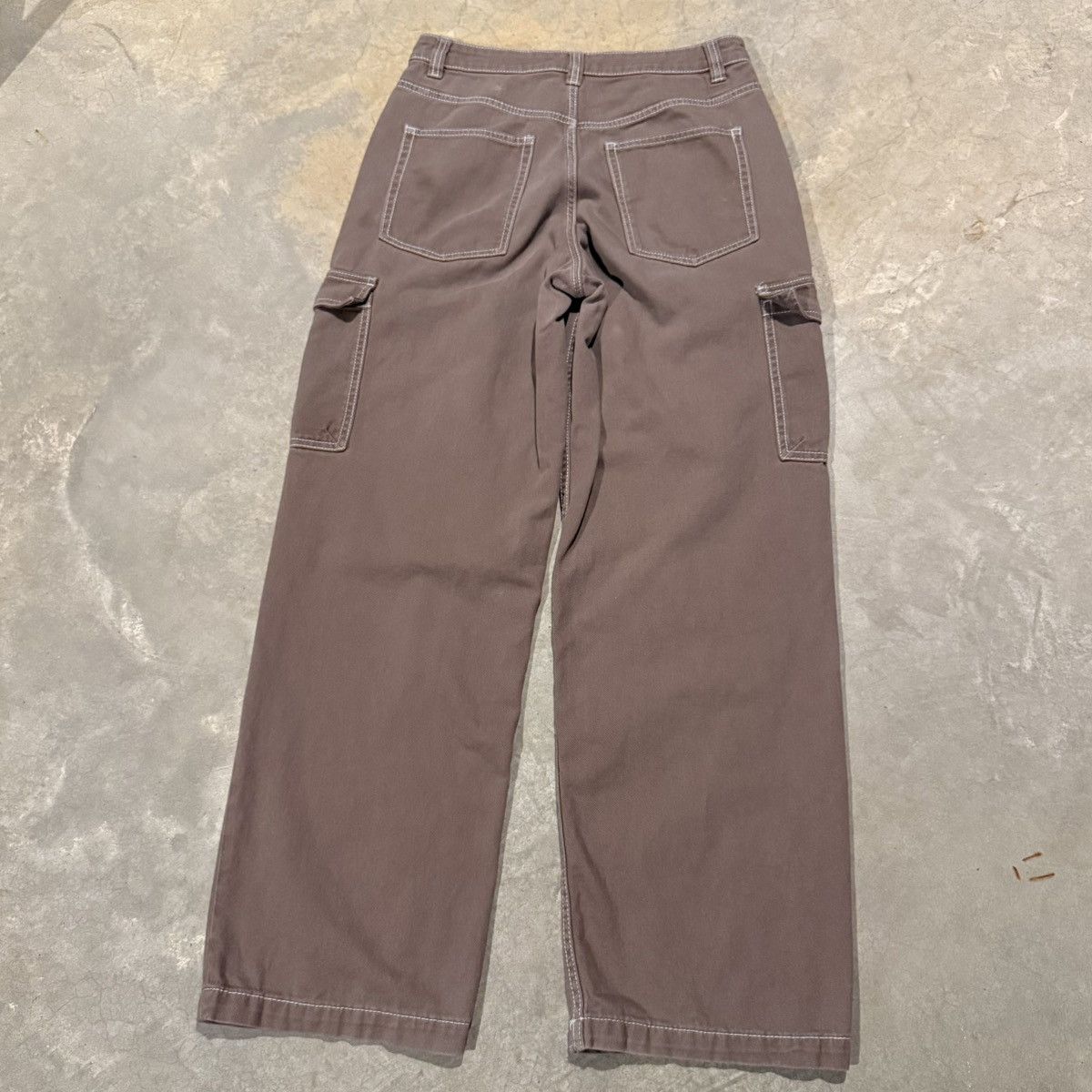 Vintage Vintage 2000s Faded Brown Baggy Cargo Jeans ERD Grunge Y2K Size US 30 / EU 46 - 6 Thumbnail