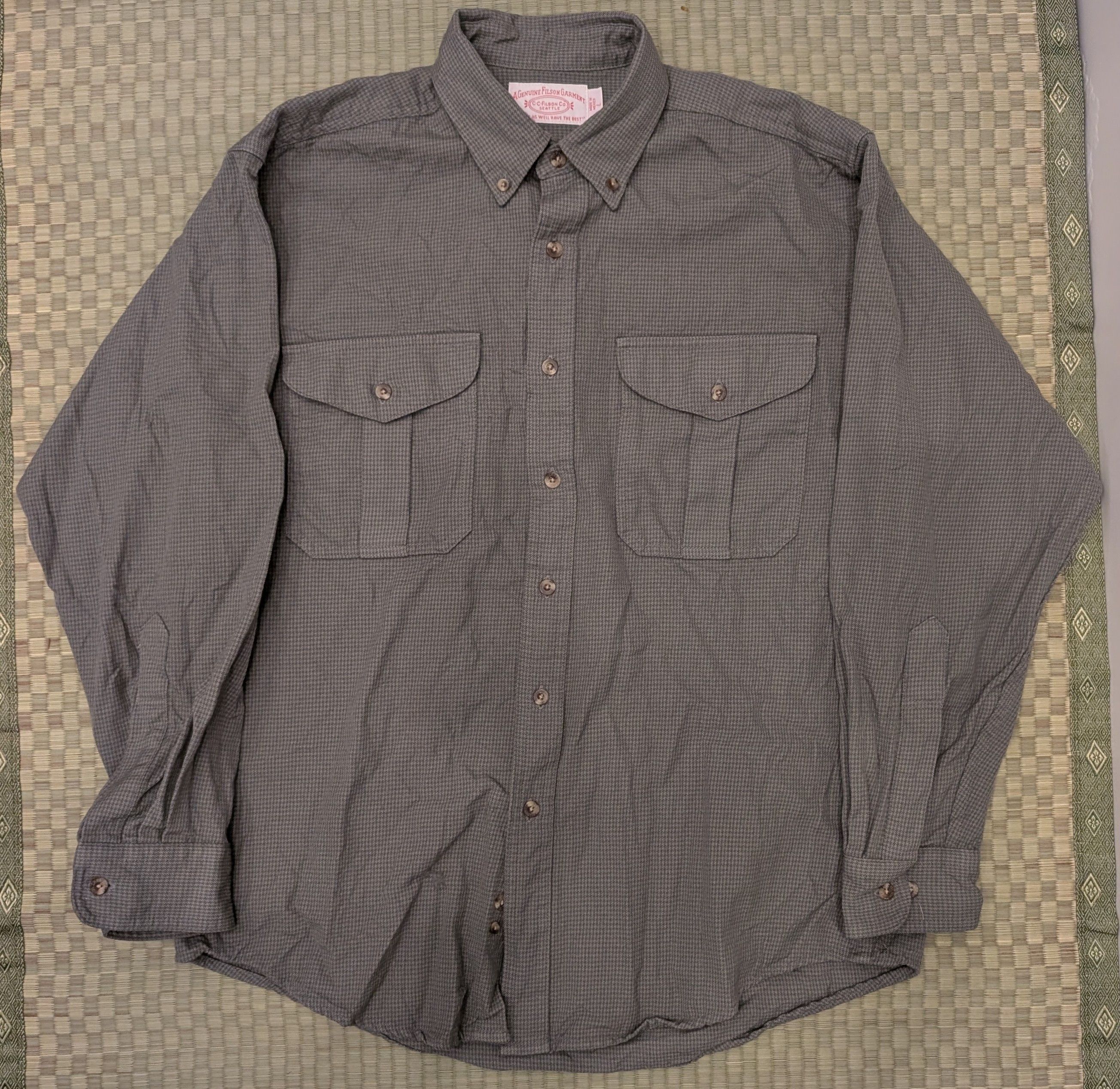 Filson C.C. Filson 100% Wool Button Up Field Shirt Size US L / EU 52-54 / 3 - 1 Thumbnail