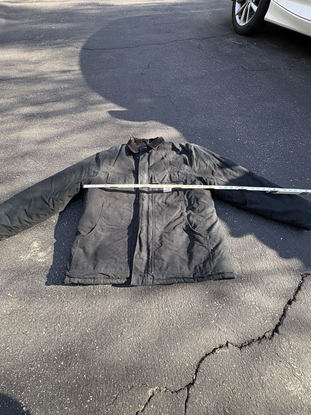 Carhartt Vintage Carhartt Work Jacket (C03 BLK) Size US XL / EU 56 / 4 - 4 Thumbnail