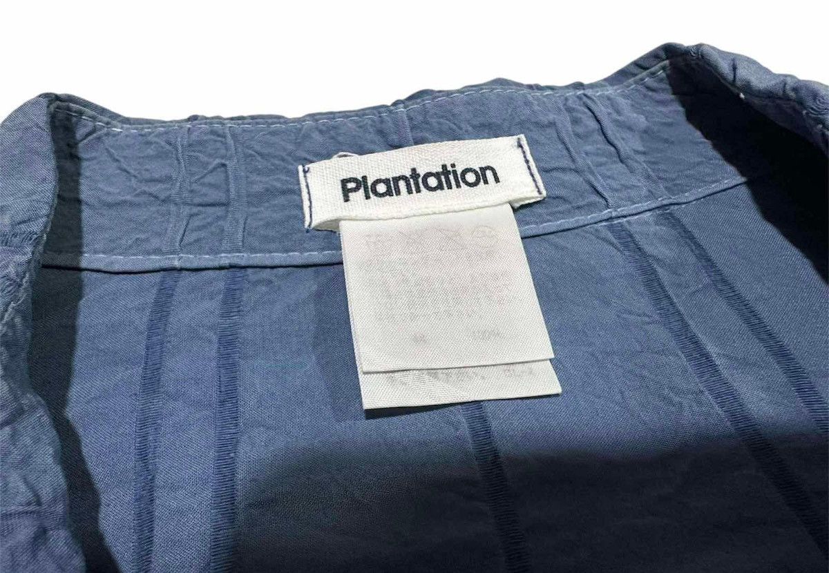 Issey Miyake 🔥Vintage Plantation Issey Miyake Wrinkled Striped Shirt Ls Size US M / EU 48-50 / 2 - 5 Thumbnail