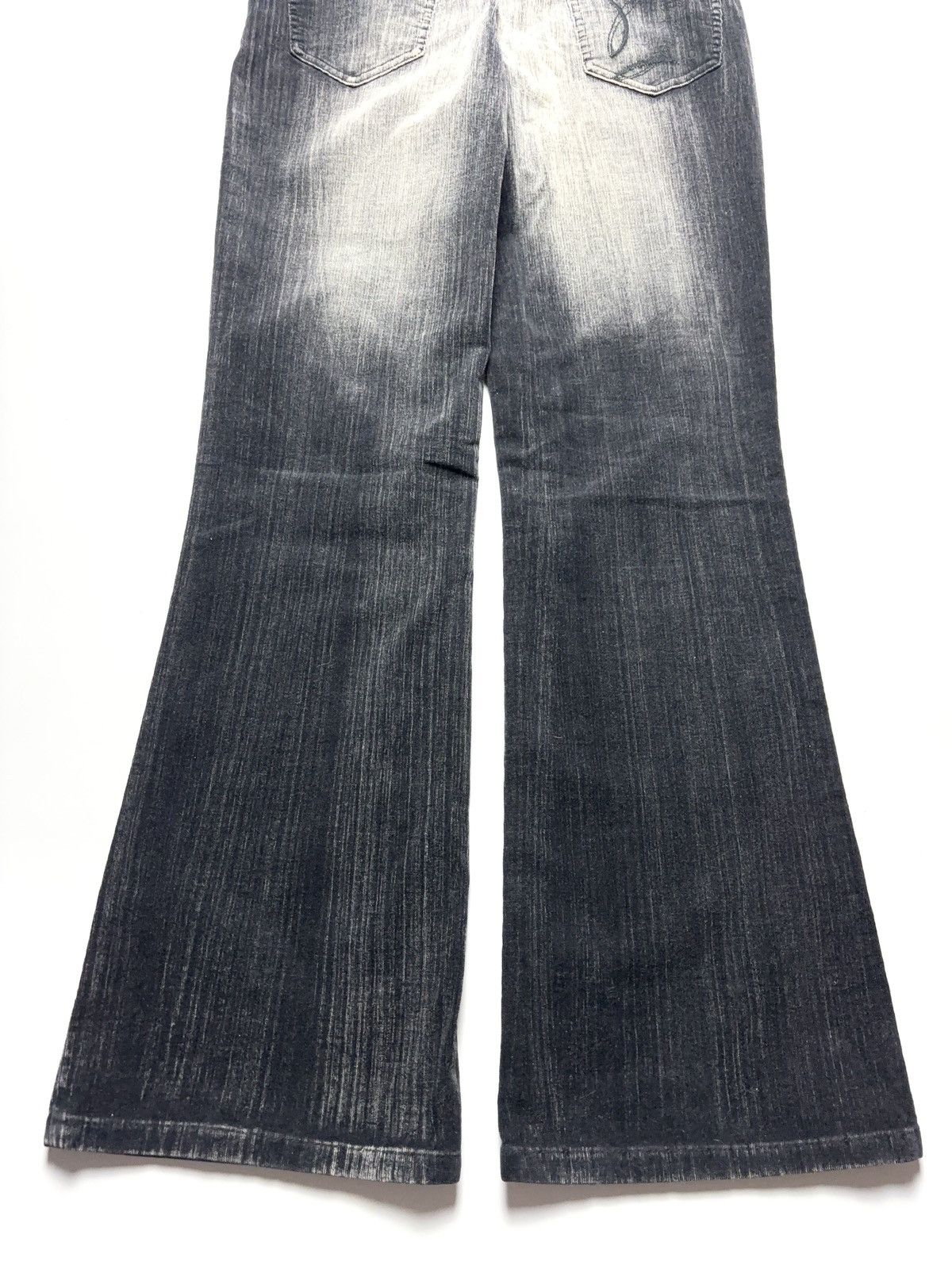 Japanese Brand Faded vintage flared faded pants jeans Size 28" / US 6 / IT 42 - 6 Thumbnail