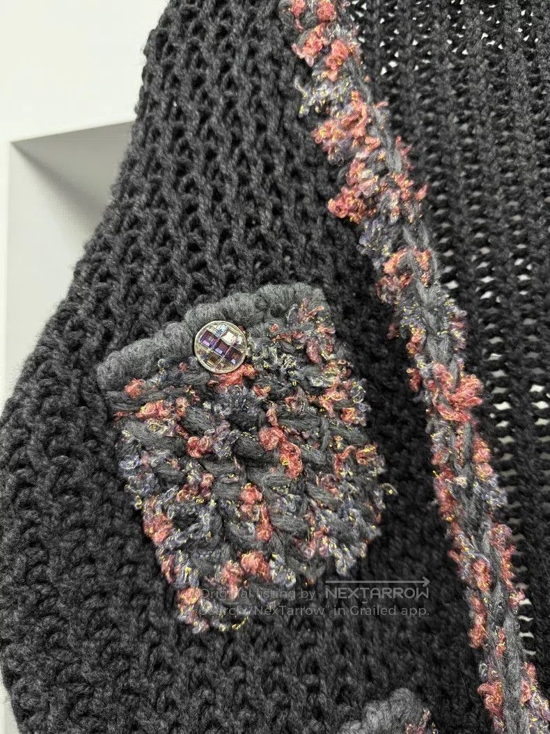 Chanel Chanel 22A High-end Handicraft Workshop Hollow-out Knitted Size XXS / US 00 / IT 34 - 3 Thumbnail
