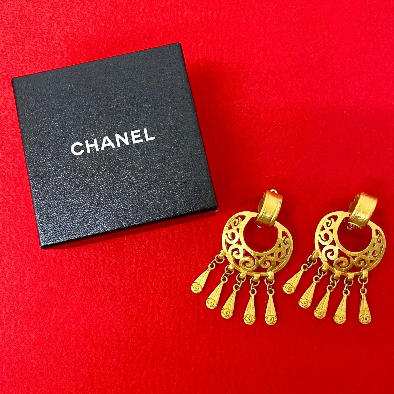 Chanel Chanel Earrings Gold Plated Size ONE SIZE - 1 Thumbnail
