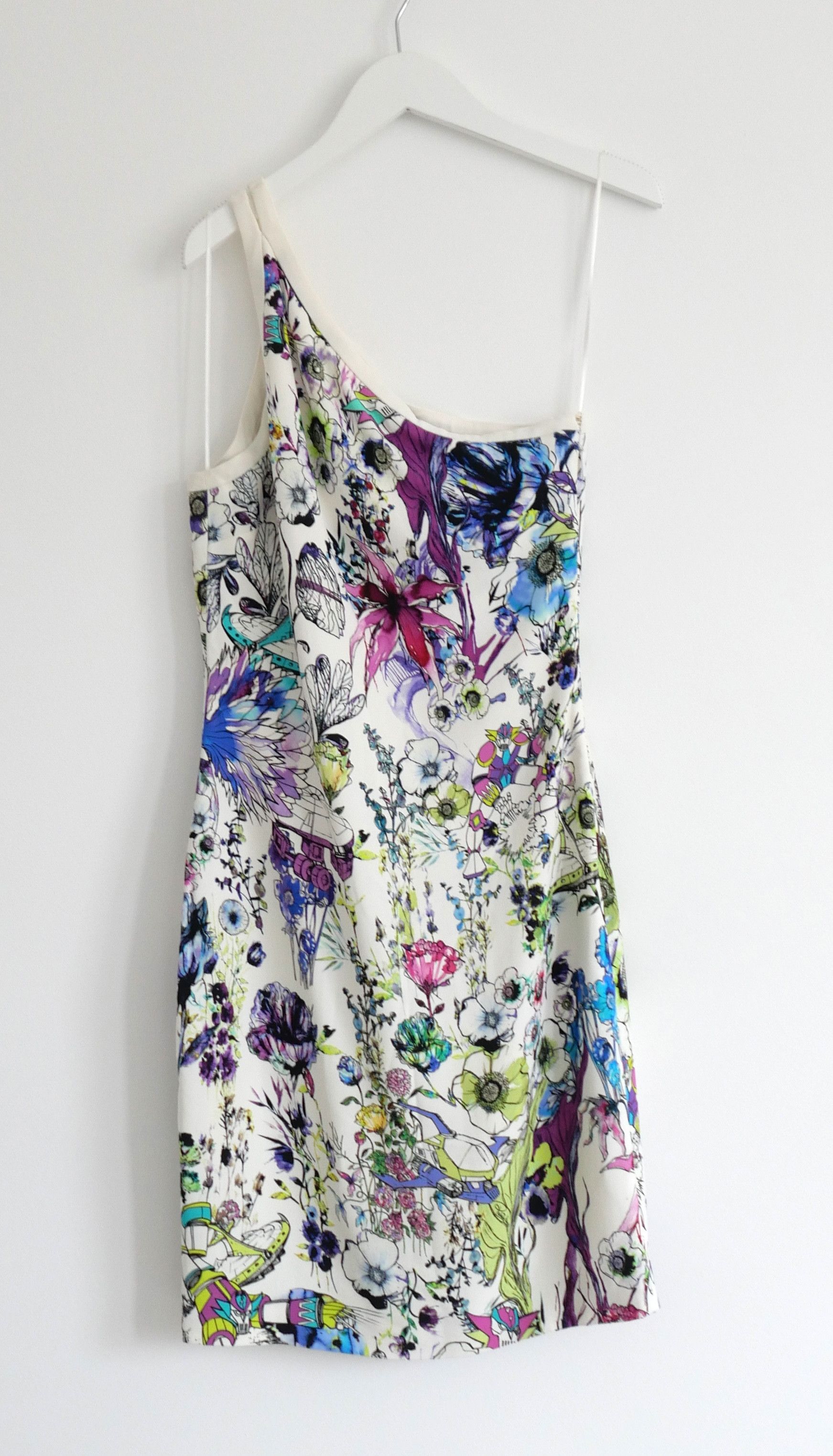 Roberto Cavalli Roberto Cavalli Astro Garden Print Dress Size S / US 4 / IT 40 - 1 Thumbnail