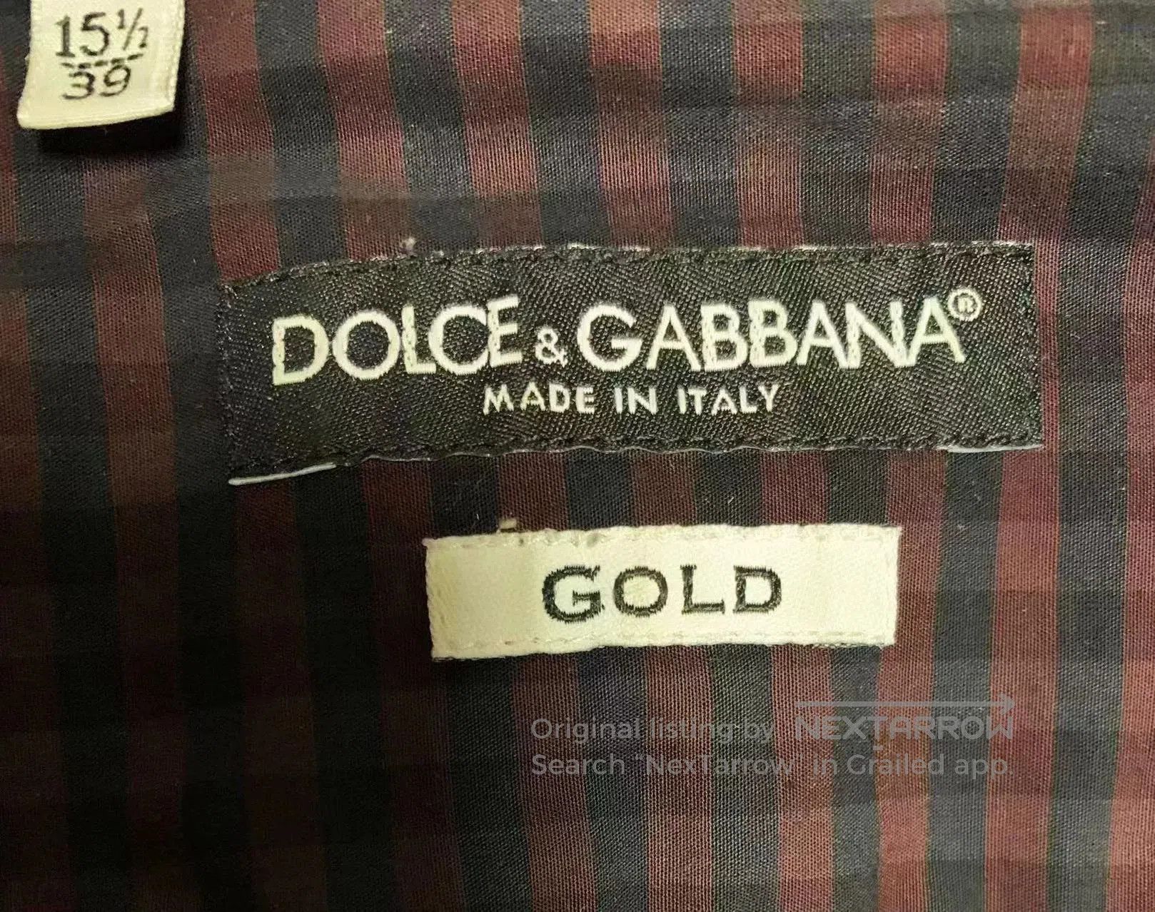 Dolce & Gabbana Dolce & Gabbana Men's Embroidered Shirt. Size US M / EU 48-50 / 2 - 4 Thumbnail