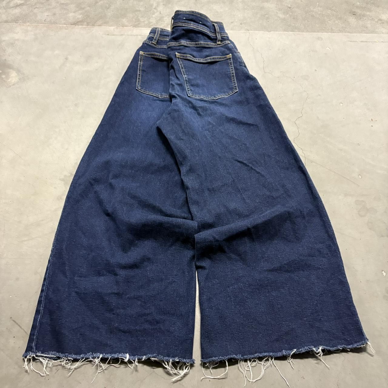 Boden Crazy Vintage Y2K/2000s Super Baggy Wideleg Boden Denim Dark Wash Denim Jeans! Size US 28 / EU 44 - 4 Thumbnail