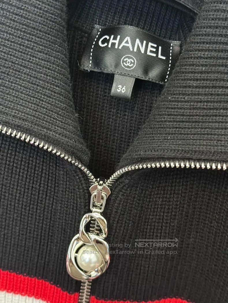 Chanel Chanel 24a black jacket Size XS / US 0-2 / IT 36-38 - 3 Thumbnail