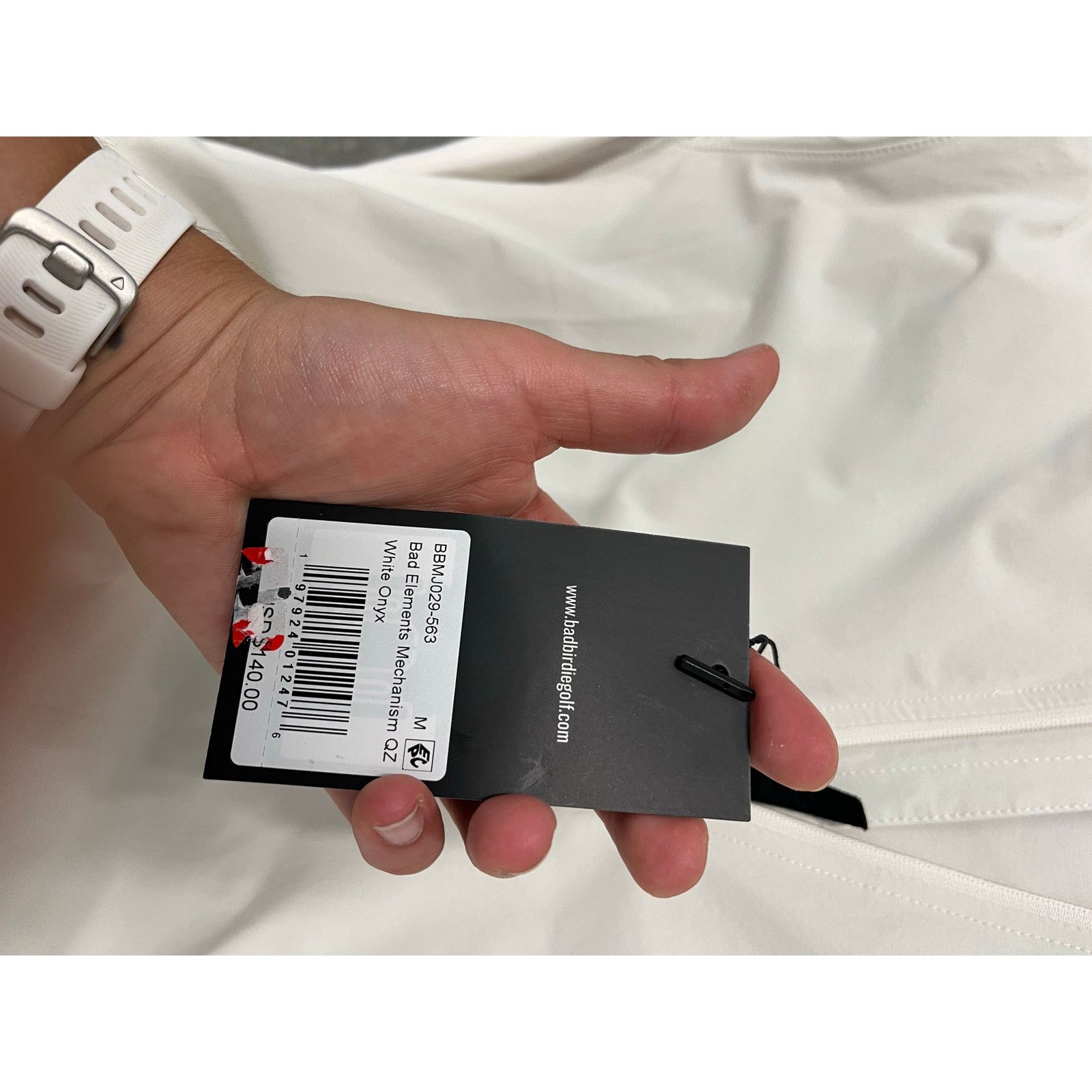 Grailed Bad Birdie Elements Mechanism 1/4 Zip White Onyx Size US M / EU 48-50 / 2 - 5 Thumbnail
