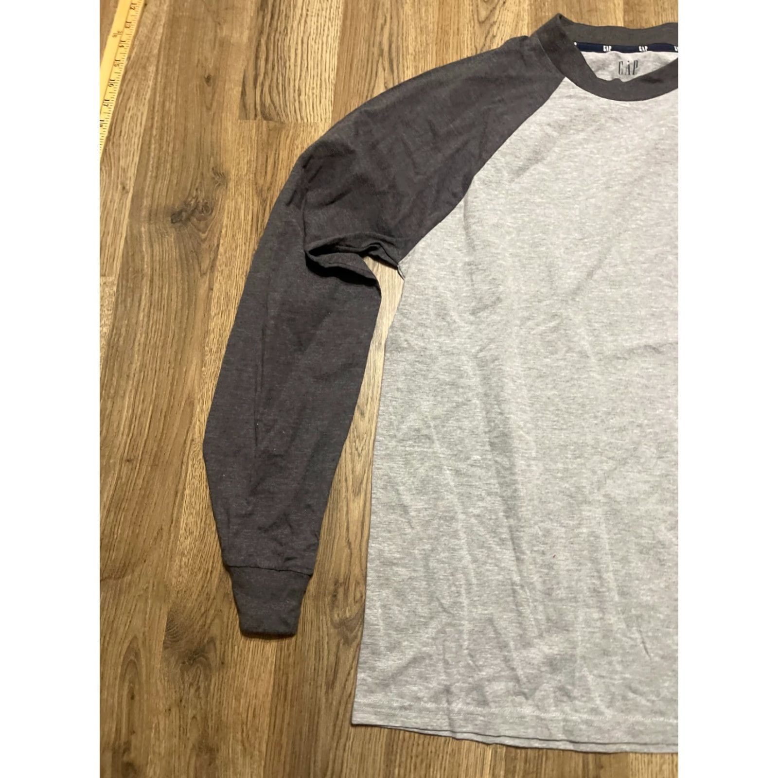 Gap Gap 1969 Shirt Men M Gray Long Sleeve Regular Fit T-Shirt Vintage No Size US M / EU 48-50 / 2 - 3 Thumbnail