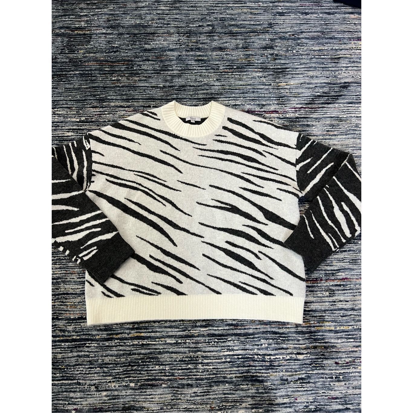 Rails Rails Lana Mixed Abstract Tiger Wool Cashmere Blend Sweater Size S Size S / US 4 / IT 40 - 10 Thumbnail