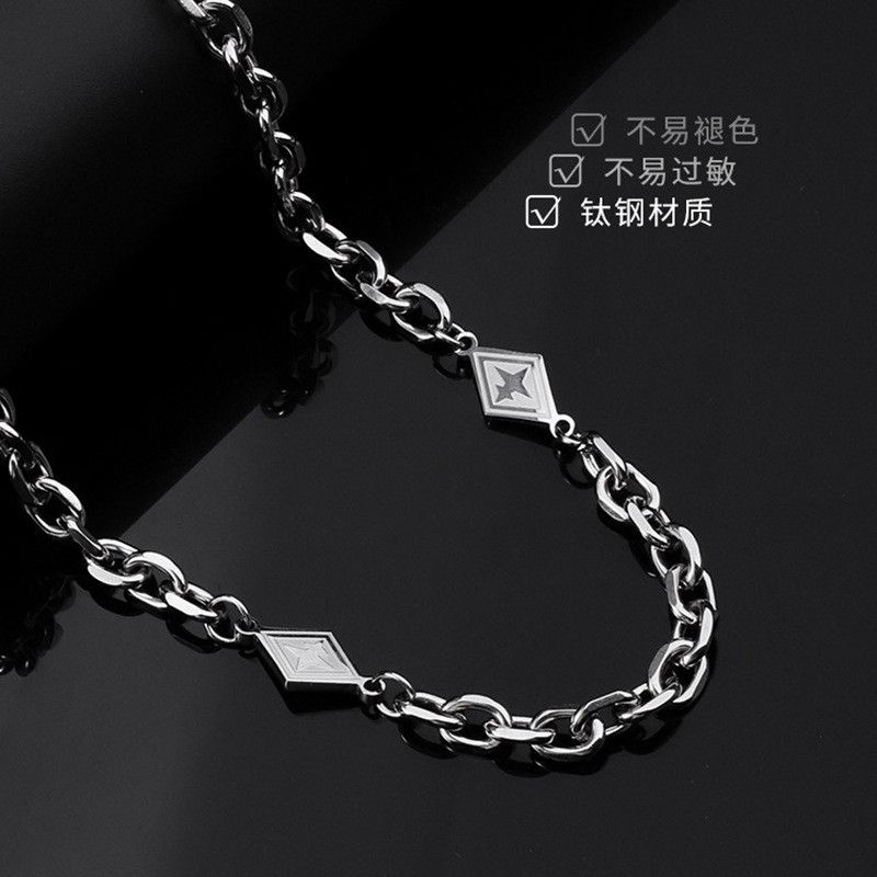 VIBE Punk STEAL! Y2K Chains Necklace Chain Size ONE SIZE - 6 Thumbnail