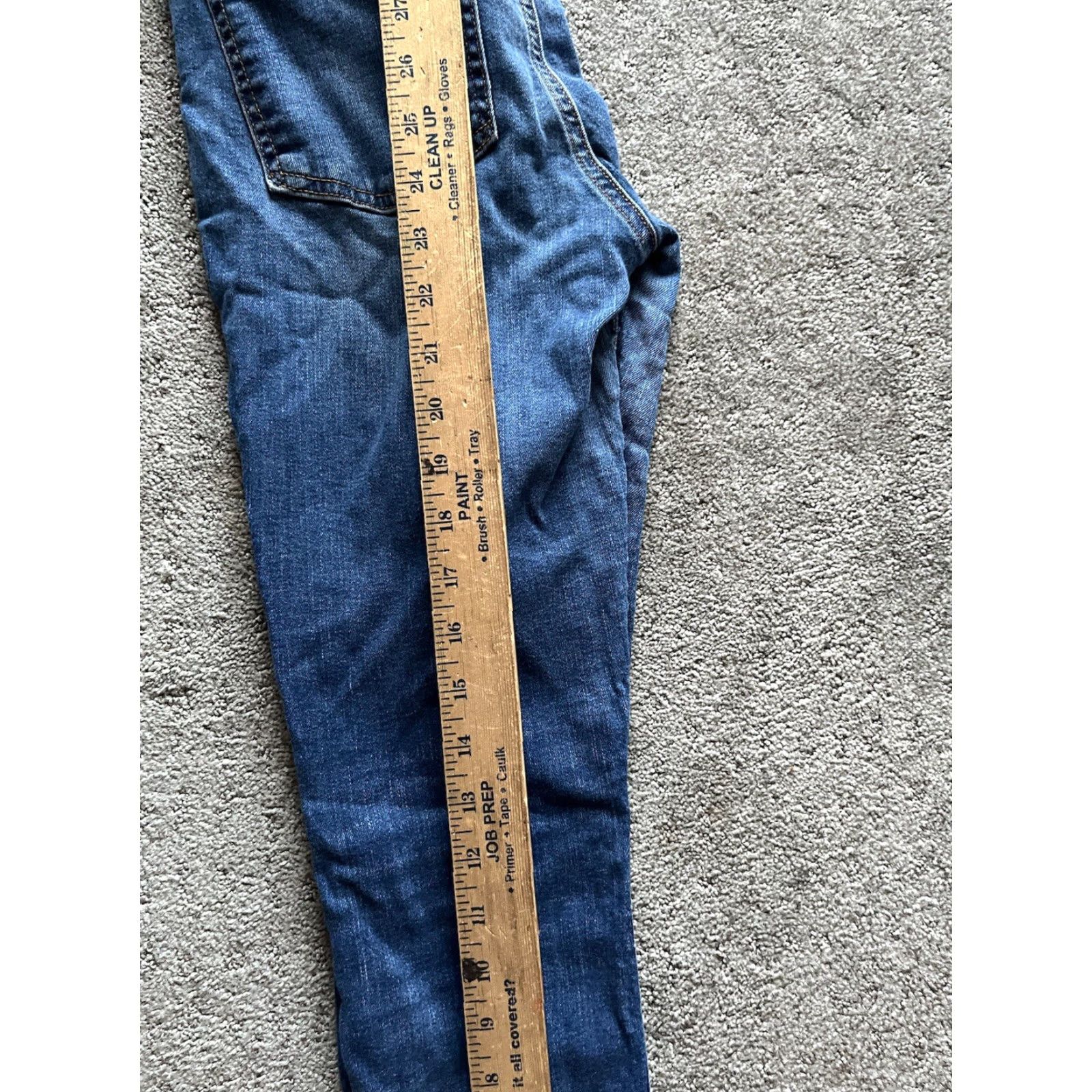 Gap Gap Jeans Skinny Denim 27 Women Blue Light Wash Stretch Inseam 23 30.5? Size 27" / US 4 / IT 40 - 7 Thumbnail