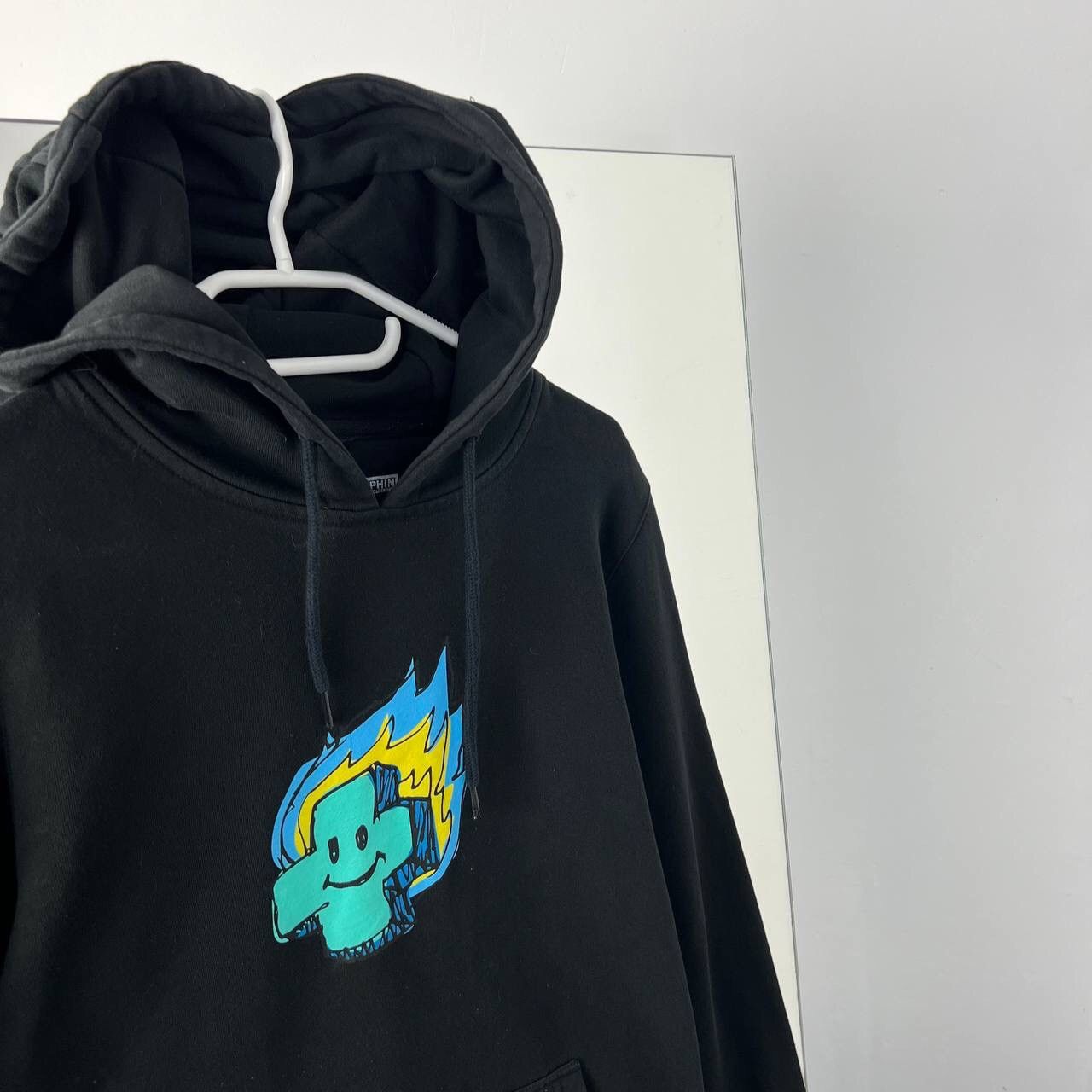 Pink Dolphin Y2k Pink + Dolphin Baggy Fit Hoodie Vintage Big Logo Size US S / EU 44-46 / 1 - 2 Thumbnail