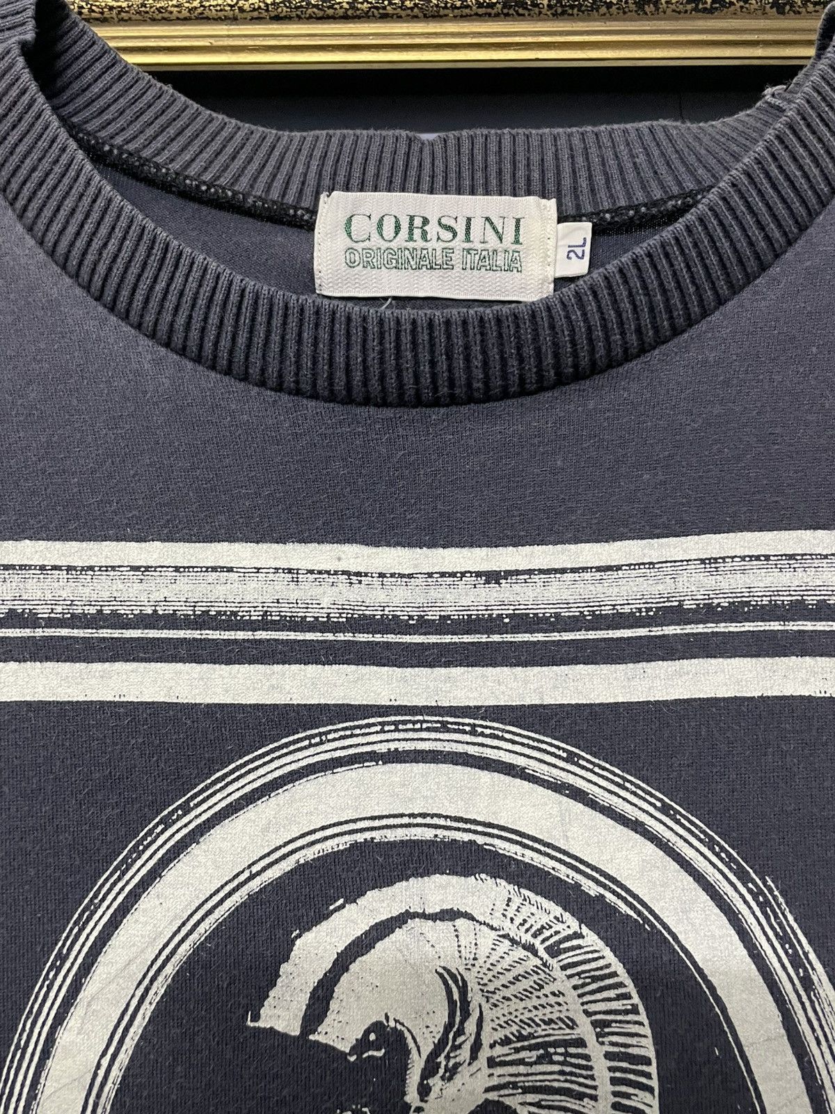 Designer × Vintage Vintage 1990s Designer Corsini Original Italia Trojan Faded Size US M / EU 48-50 / 2 - 8 Thumbnail