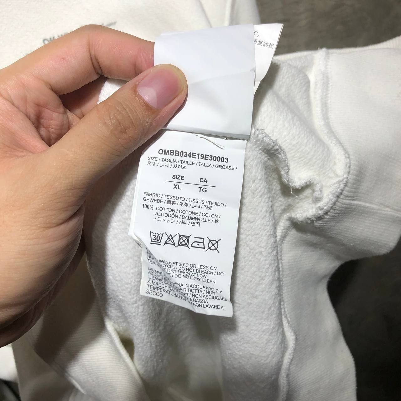 Off-White Off-White Unfinished Arrows hoodie Size US L / EU 52-54 / 3 - 21 Thumbnail
