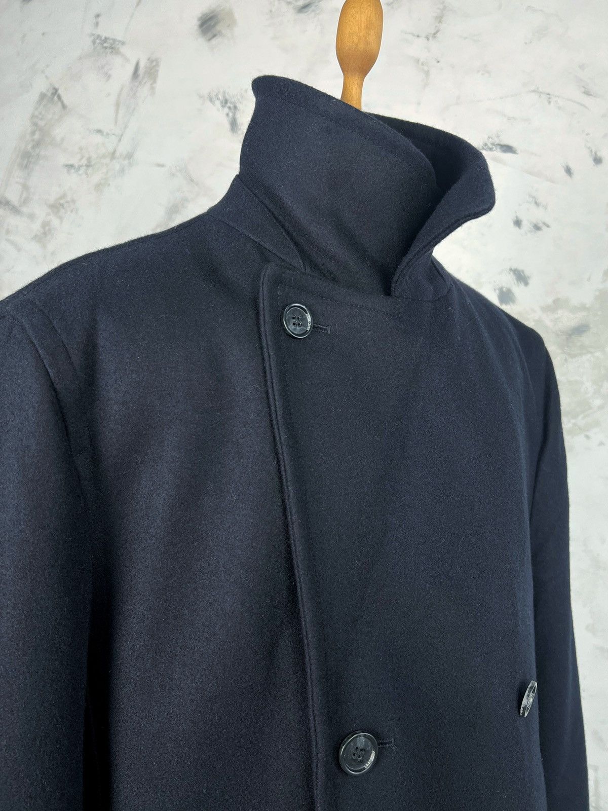 Pierre Cardin Pierre Cardin Navy Blue Coat Jacket Size L 52 Size US L / EU 52-54 / 3 - 4 Thumbnail