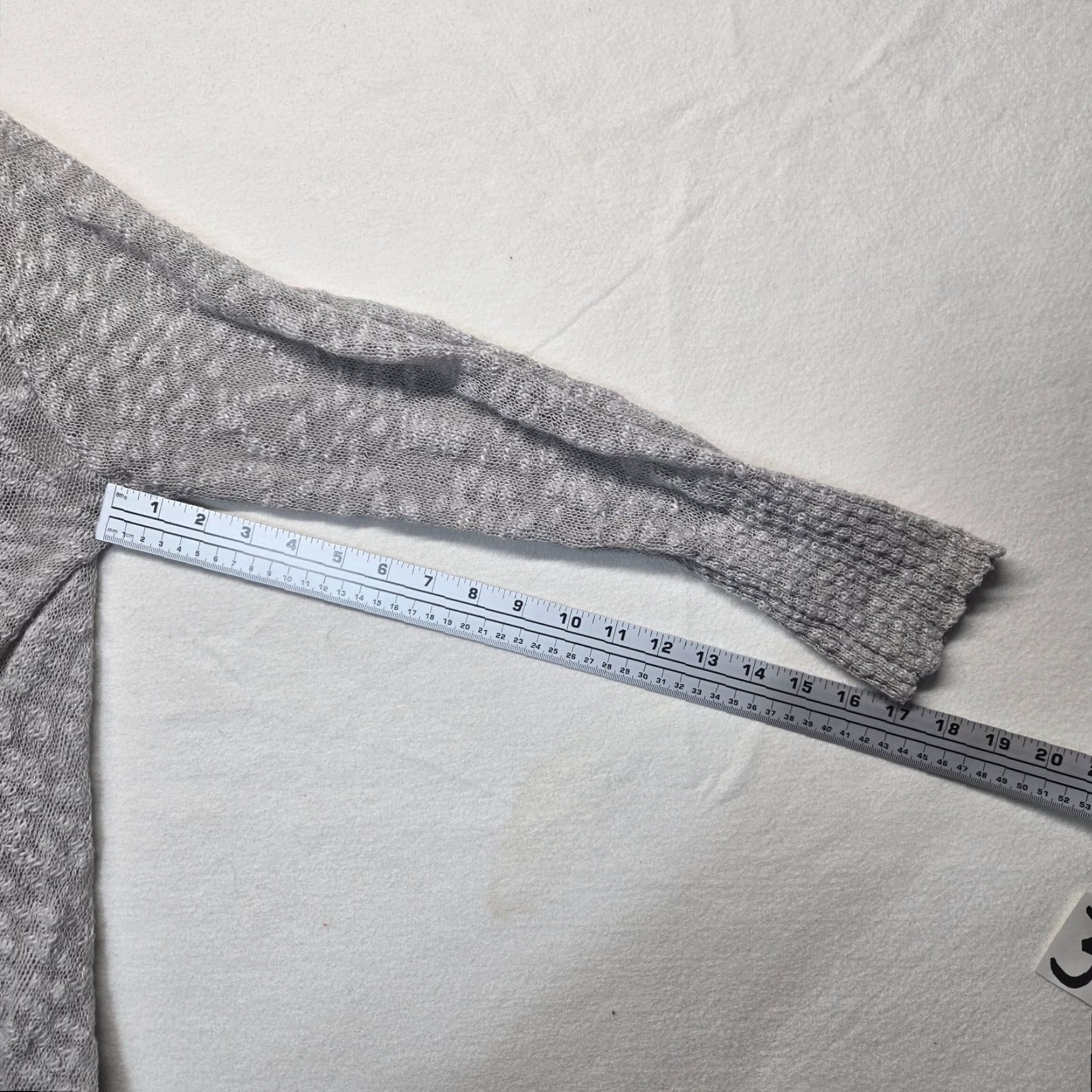 Vintage Rue21 Solid Gray Cardigan Knit Open Long Sleeve Women XL Adult Cardigan Women Gray XL Sweater 90s? Size XL / US 12-14 / IT 48-50 - 7 Thumbnail