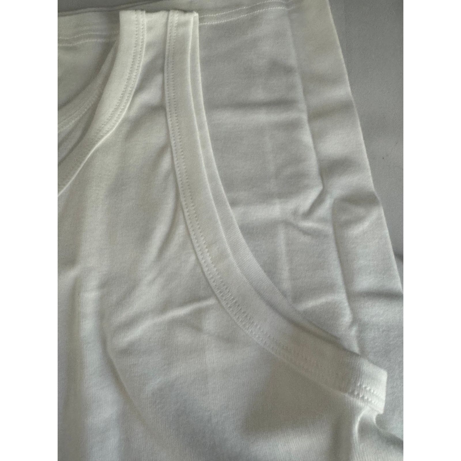 Chrome Hearts Unworn Chrome Hearts Gunze White Muscle Tee Size M Size US M / EU 48-50 / 2 - 7 Thumbnail
