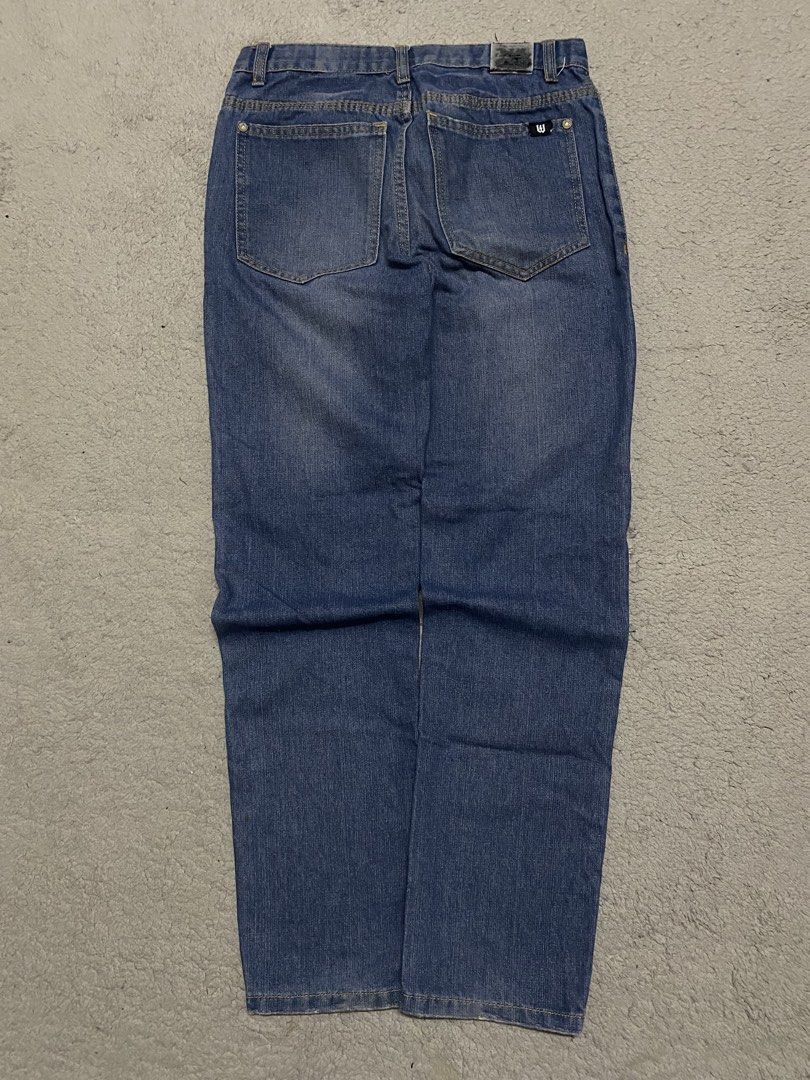 Vintage Vintage Skateboarding Brand World Industries Denim Jean Size US 30 / EU 46 - 1 Thumbnail