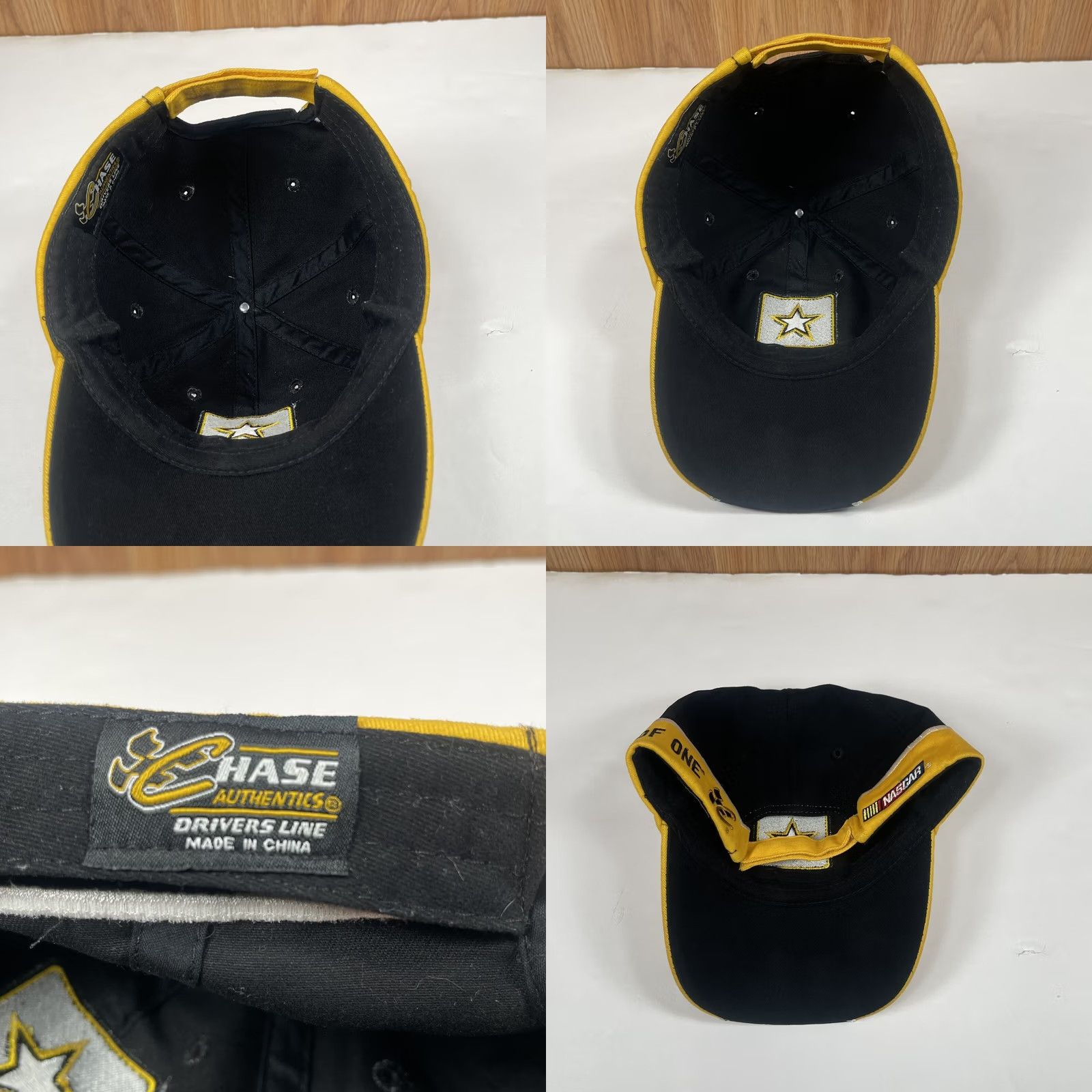 Chase Authentics Chase Authentics NASCAR US Army Adult Adjustable StrapBack Baseball Hat Cap Size ONE SIZE - 8 Thumbnail